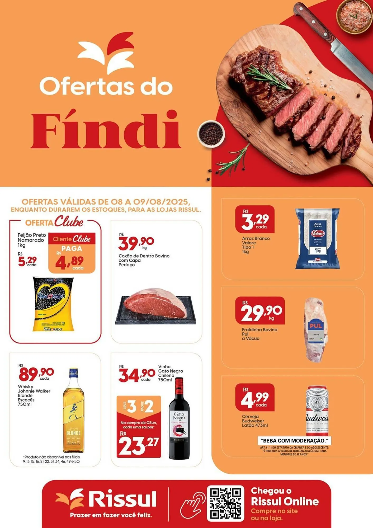 Encarte de Catálogo Supper Rissul 8 de agosto até 8 de setembro 2025 - Pagina 1