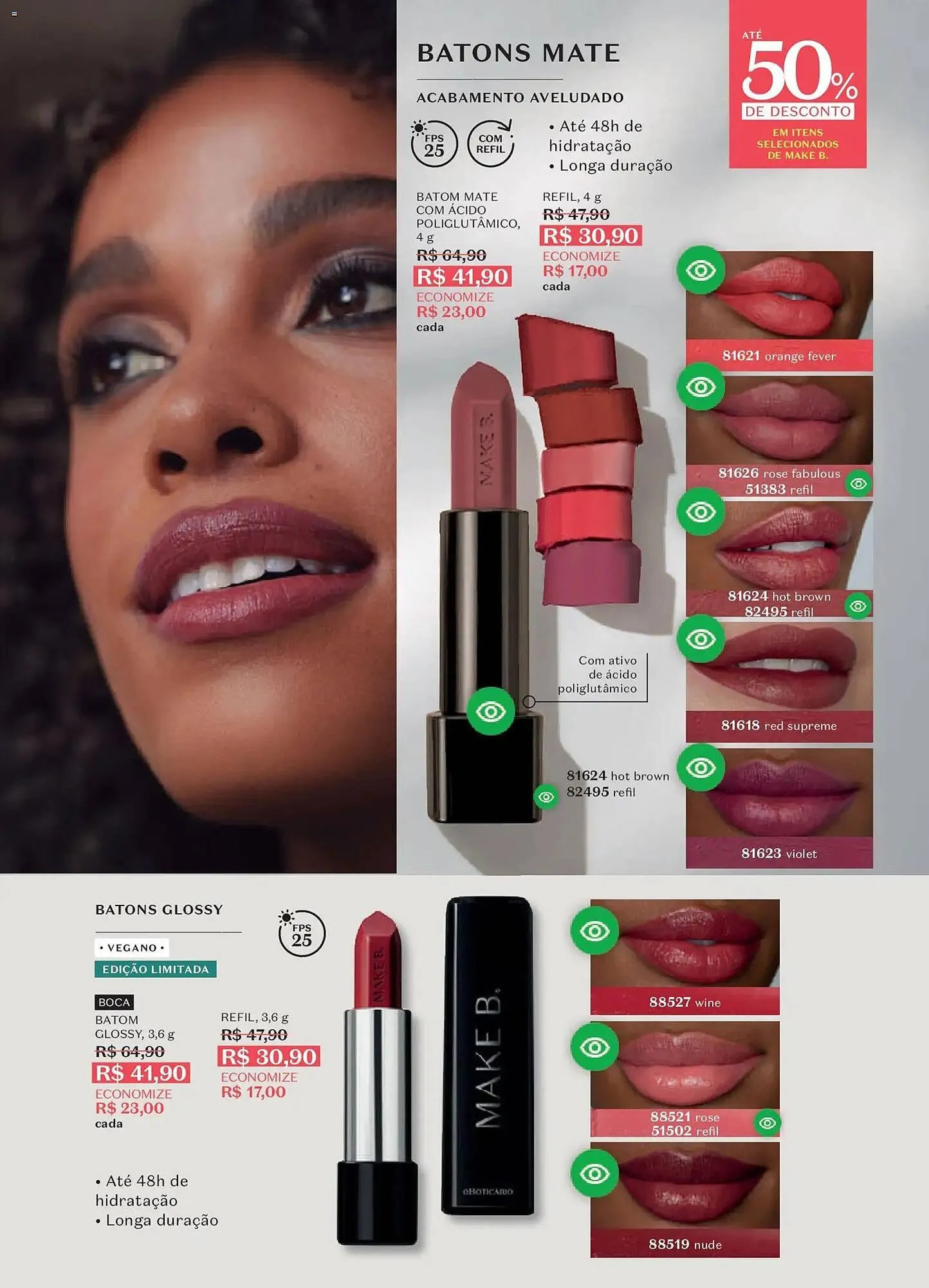 Encarte de Catálogo O Boticário 23 de março até 13 de abril 2026 - Pagina 134