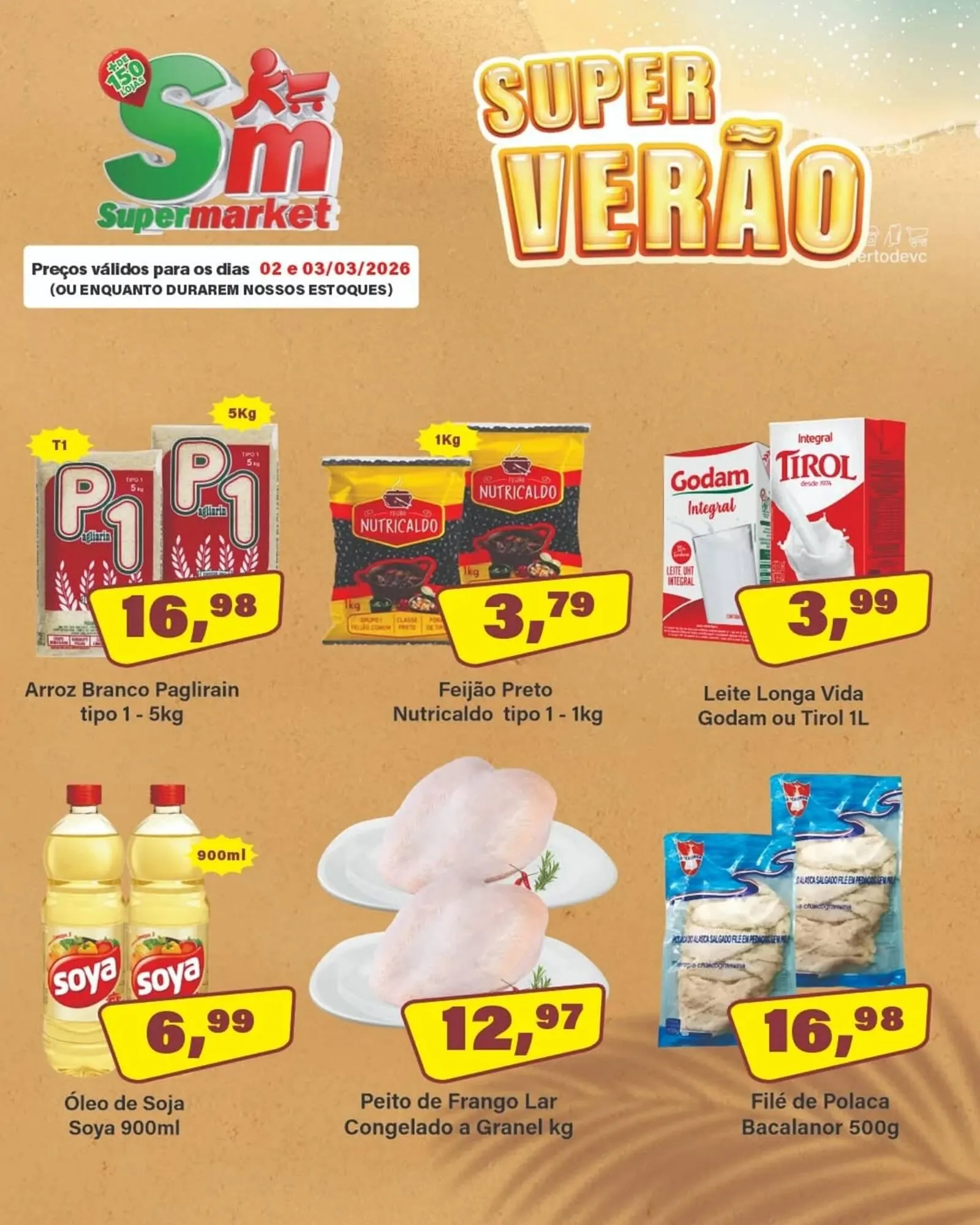 Encarte de Catálogo Floresta Supermercados 2 de março até 3 de março 2026 - Pagina 1