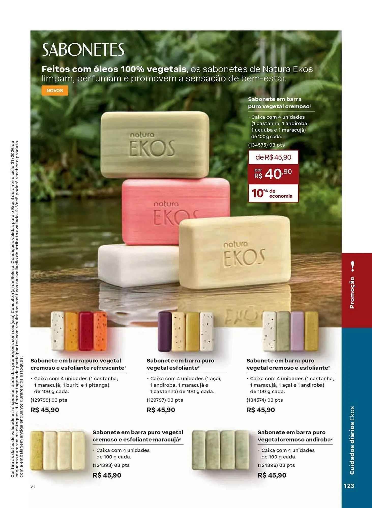 Encarte de Catálogo Natura 1 de janeiro até 31 de janeiro 2026 - Pagina 123