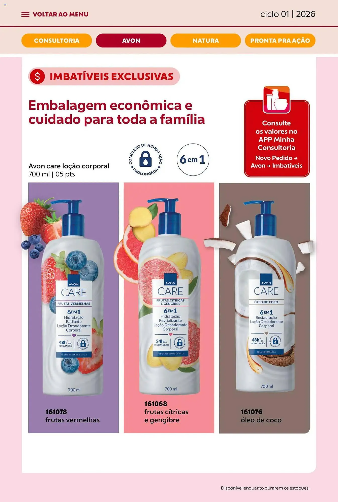 Encarte de Catálogo Avon 1 de janeiro até 31 de janeiro 2026 - Pagina 21