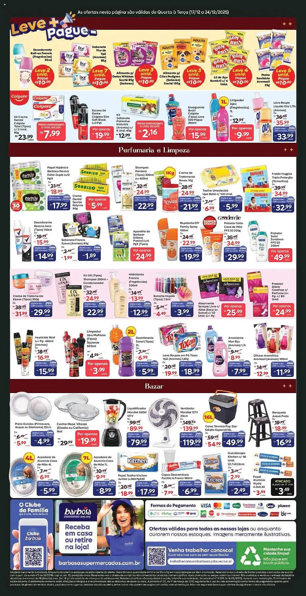 Encarte de Tabloide Barbosa Supermercados 17 de dezembro até 24 de dezembro 2025 - Pagina 4