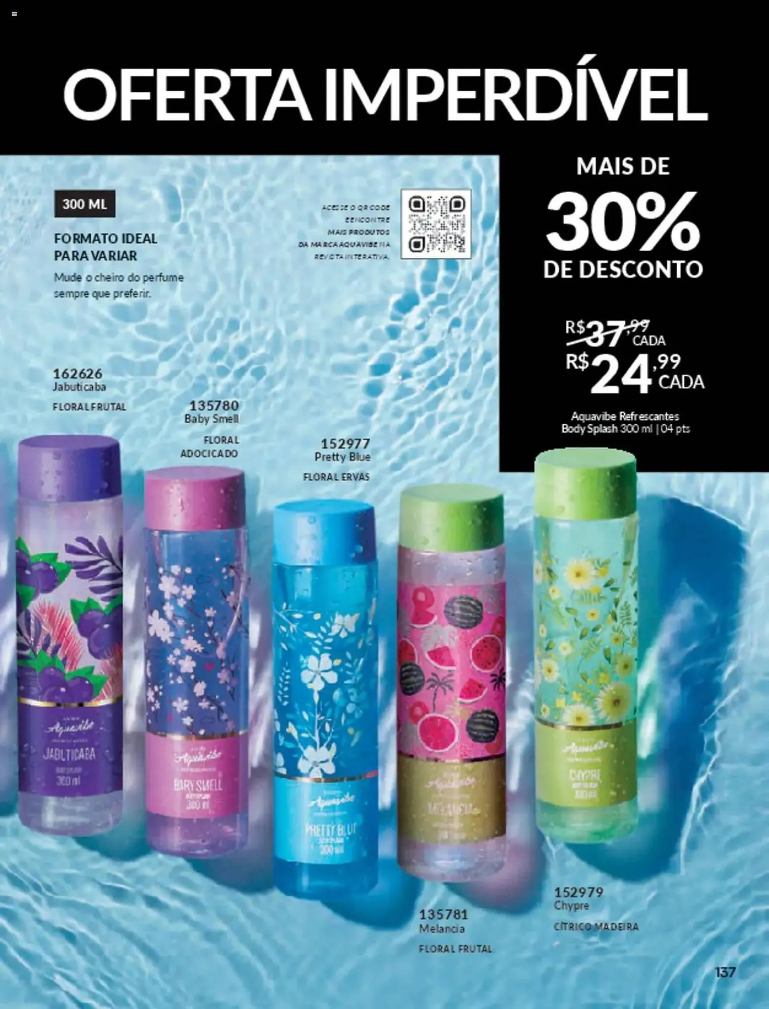 Encarte de Catálogo Avon 10 de março até 30 de junho 2025 - Pagina 137