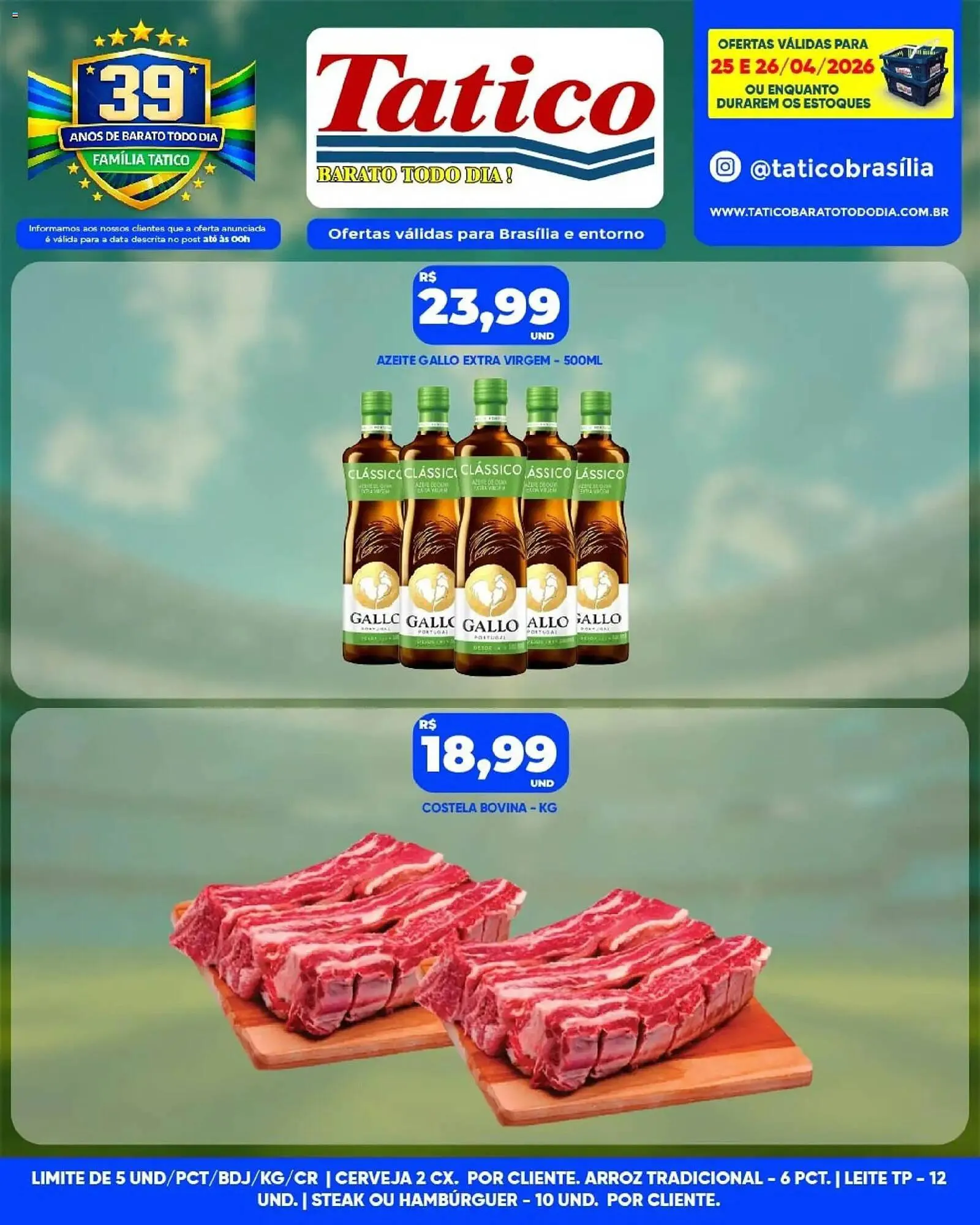 Encarte de Tabloide Tatico 25 de abril até 26 de abril 2026 - Pagina 13