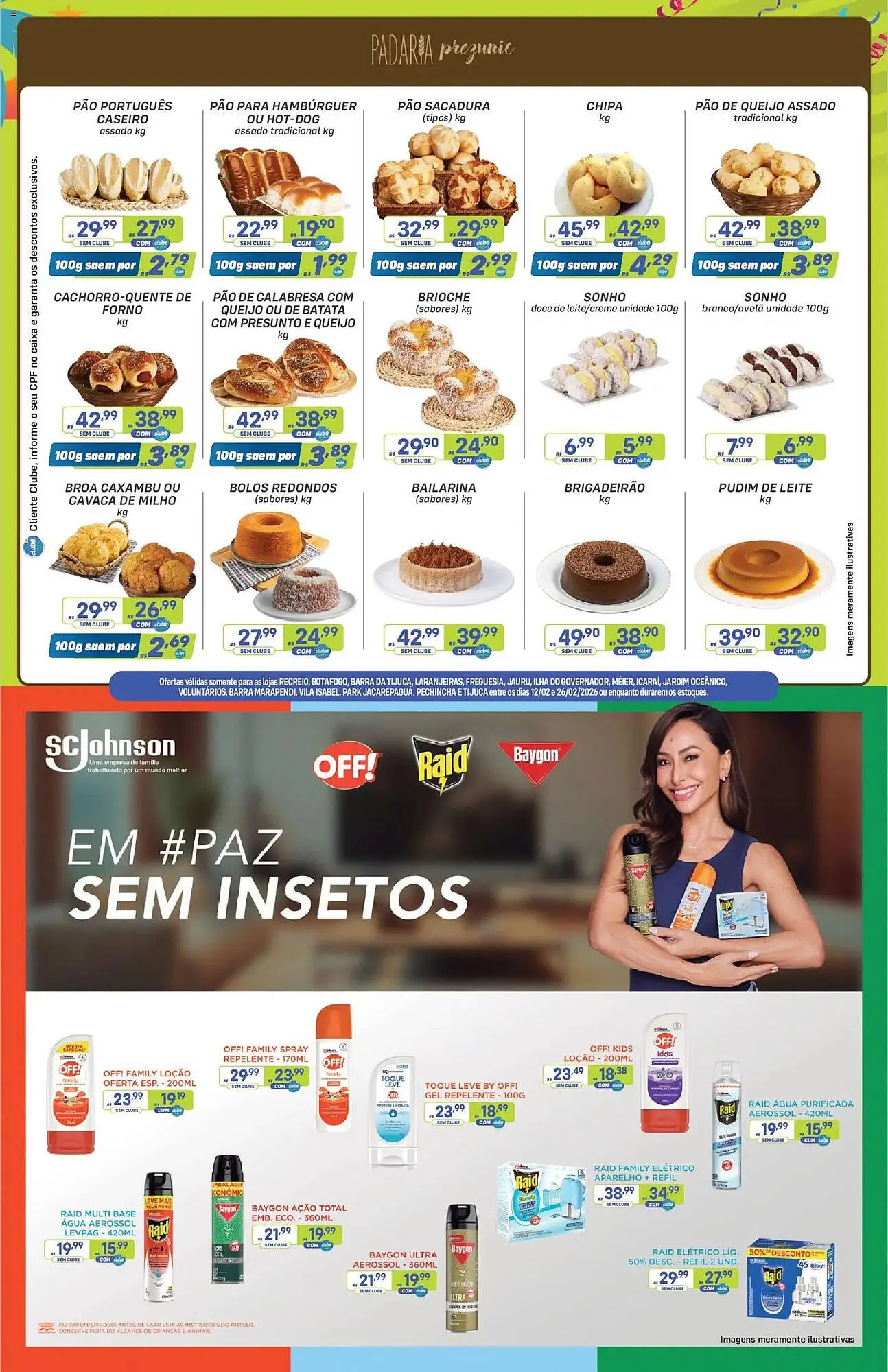 Encarte de Encarte Prezunic 12 de fevereiro até 27 de fevereiro 2026 - Pagina 8