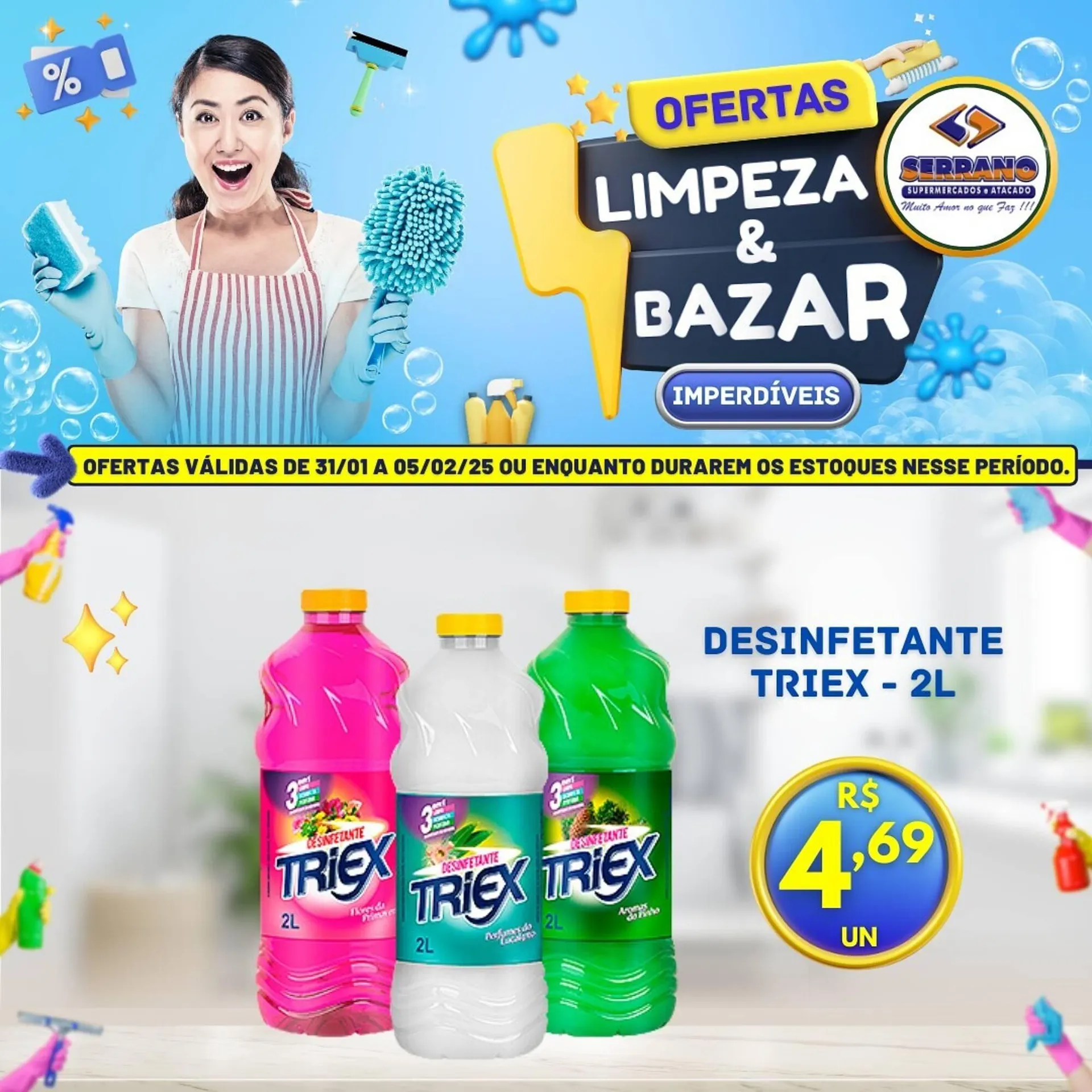 Encarte de Catálogo Serrano Supermercado 3 de fevereiro até 7 de fevereiro 2025 - Pagina 4