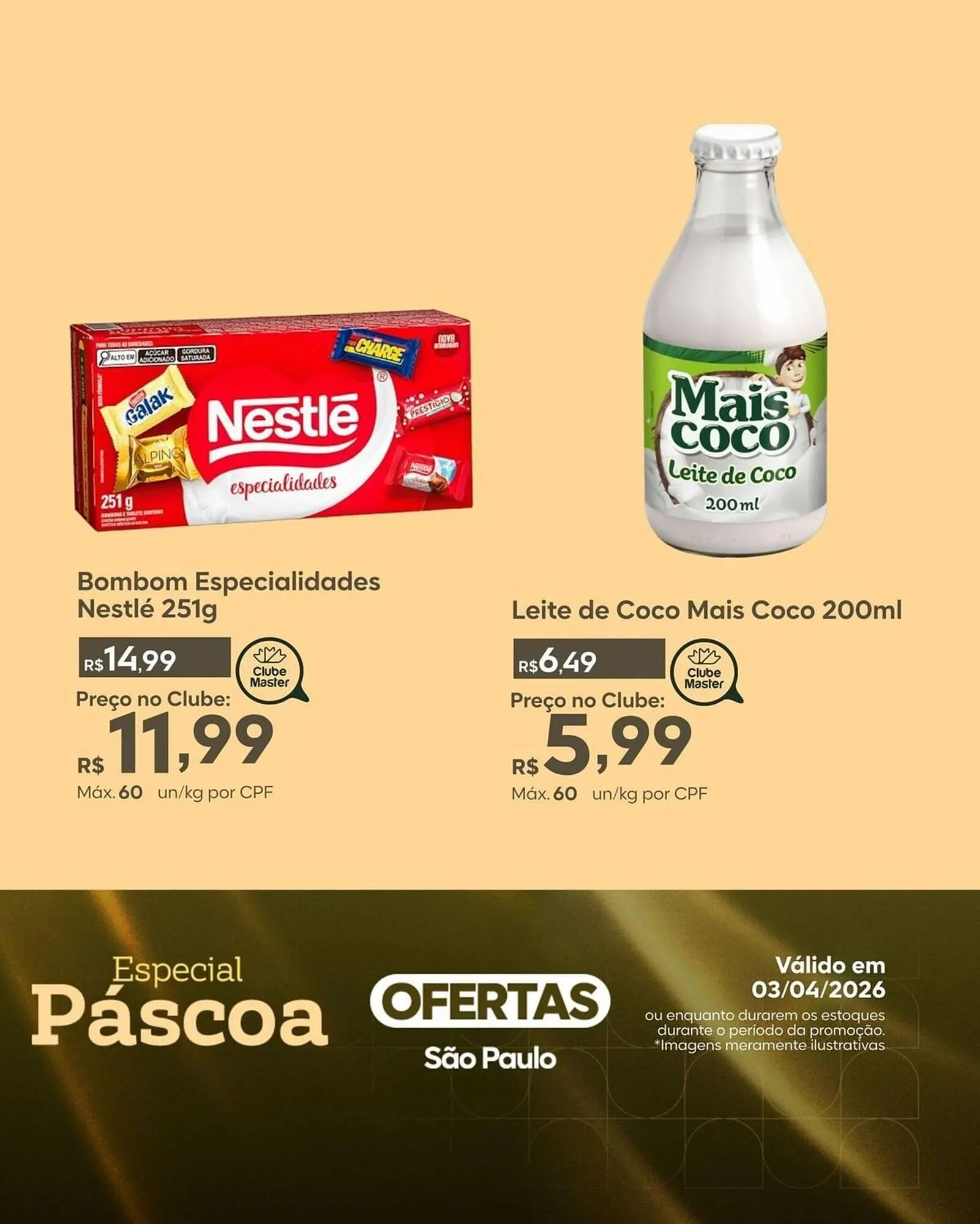 Encarte de Folheto Master Supermercados 1 de abril até 30 de abril 2026 - Pagina 6