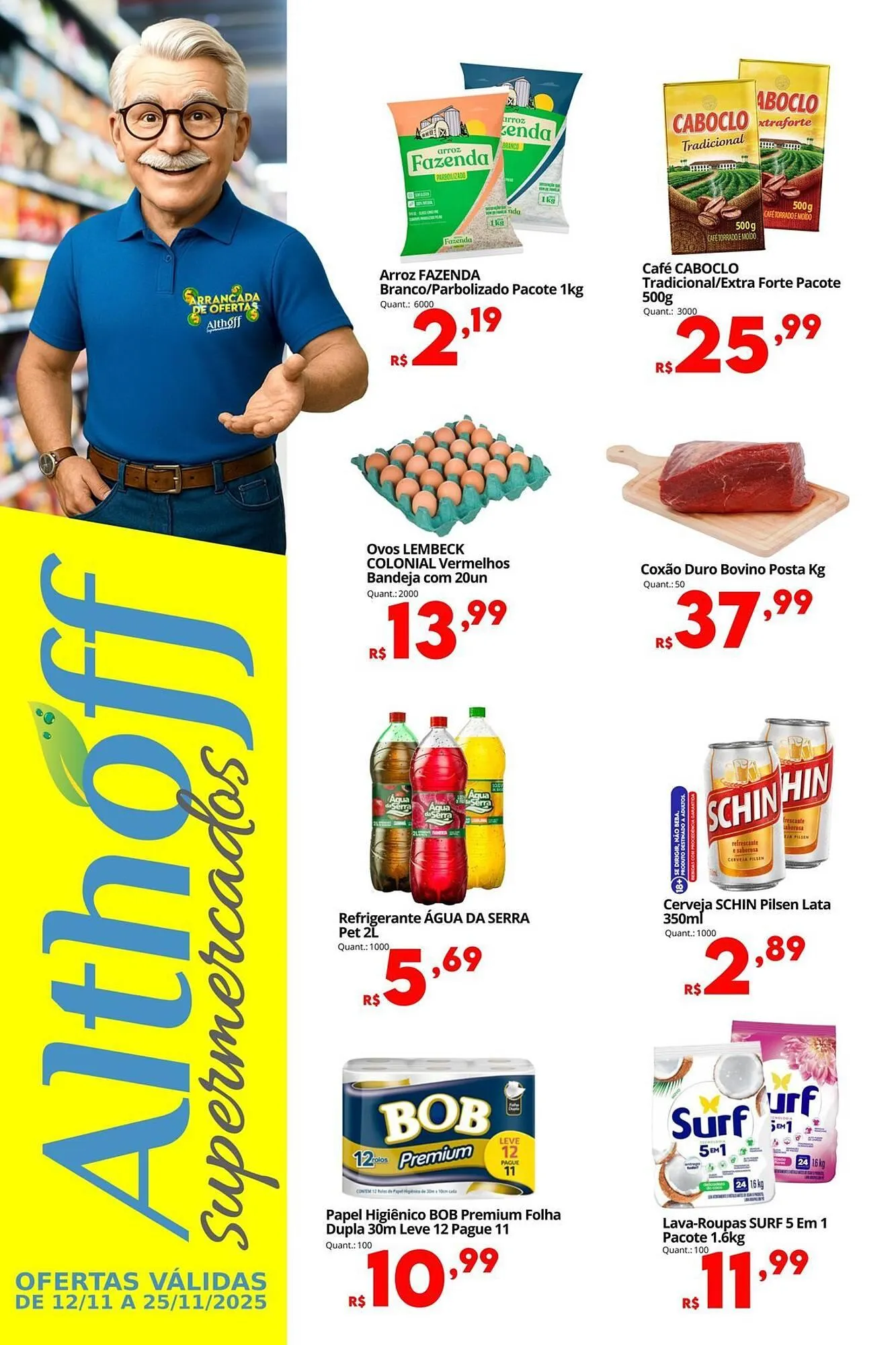 Encarte de Encarte Althoff Supermercados 12 de novembro até 25 de novembro 2025 - Pagina 1
