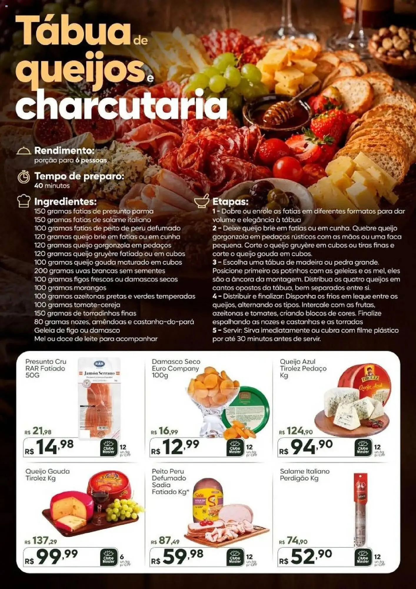 Encarte de Folheto Master Supermercados 11 de maio até 14 de junho 2026 - Pagina 6