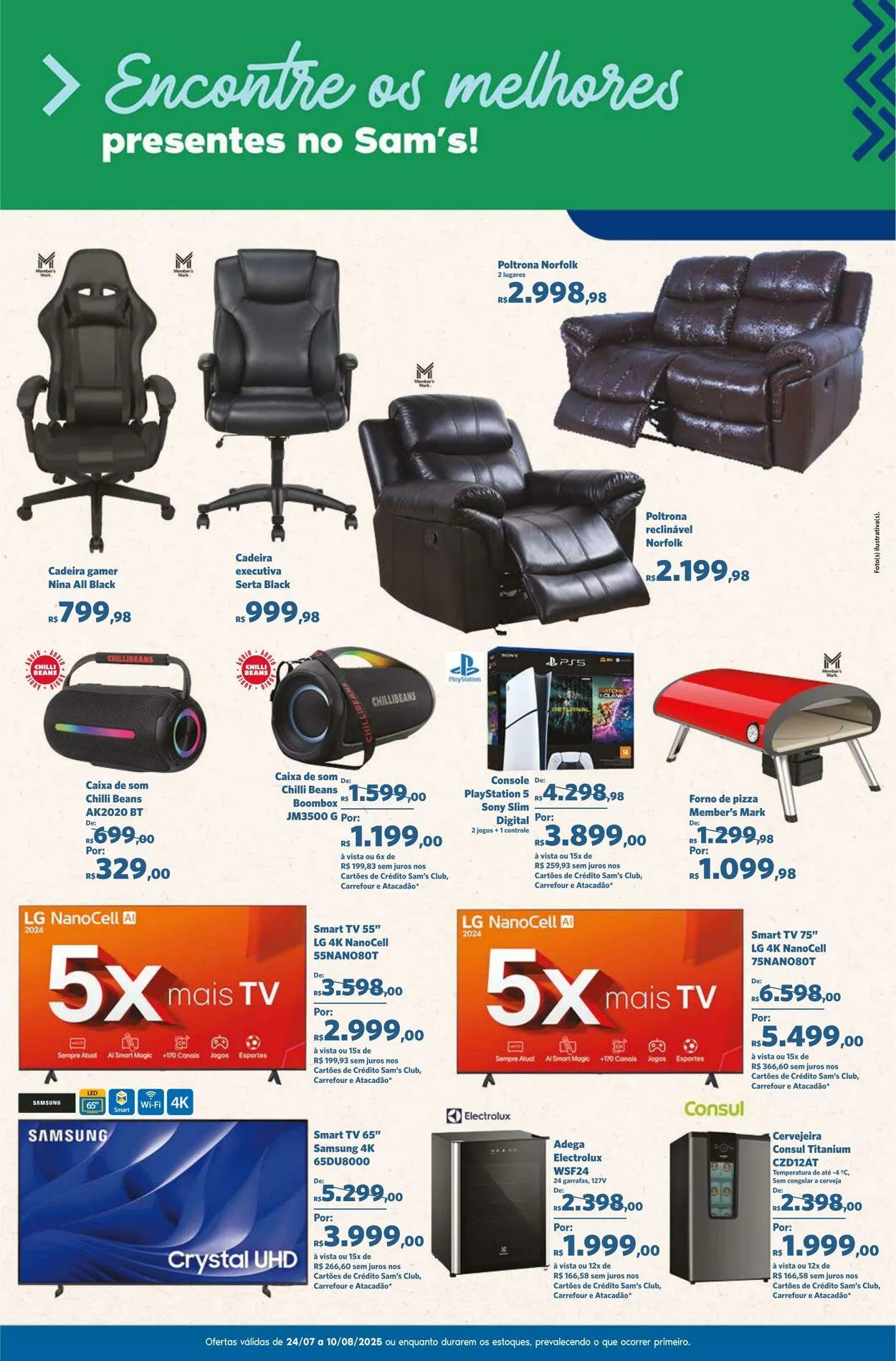 Encarte de Sam's Club 24 de julho até 10 de agosto 2025 - Pagina 10