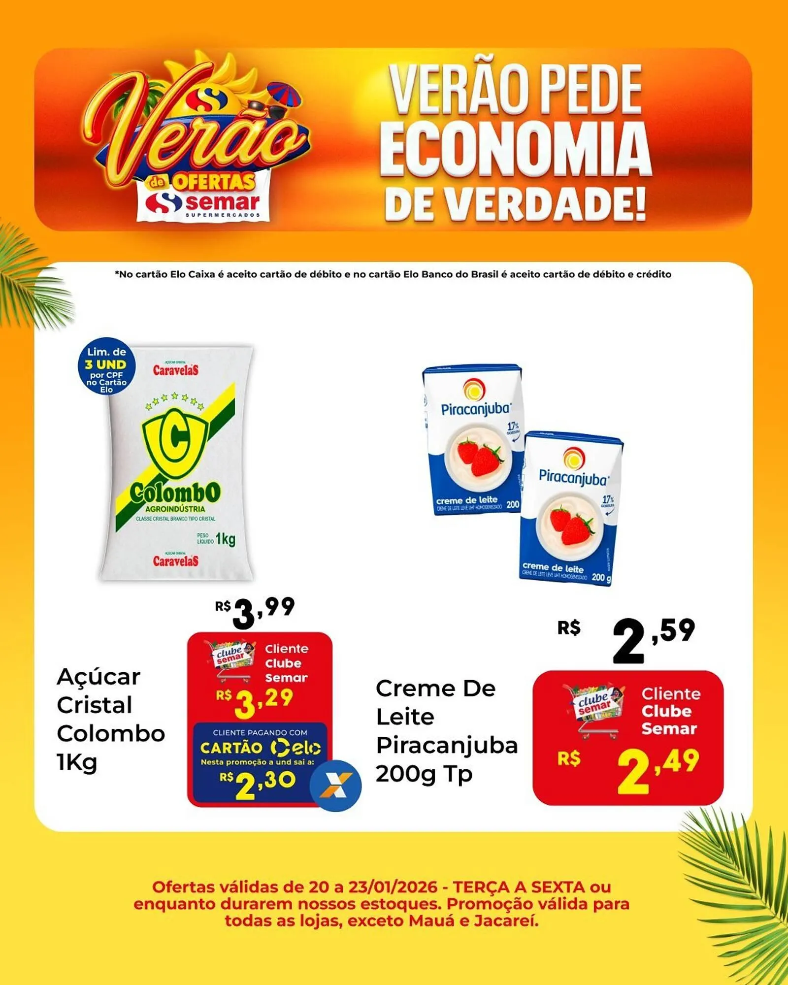 Encarte de Folheto Semar Supermercado 19 de janeiro até 23 de janeiro 2026 - Pagina 4