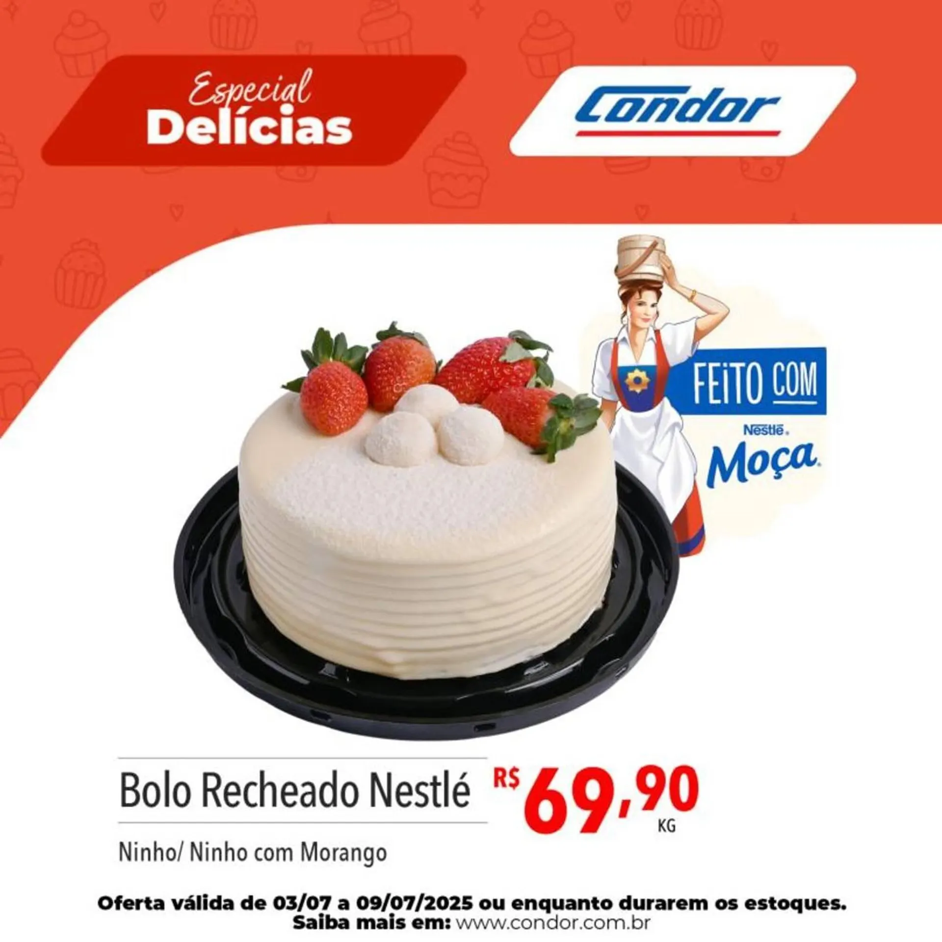 Encarte de Catálogo Supermercados Condor 3 de julho até 9 de julho 2025 - Pagina 1
