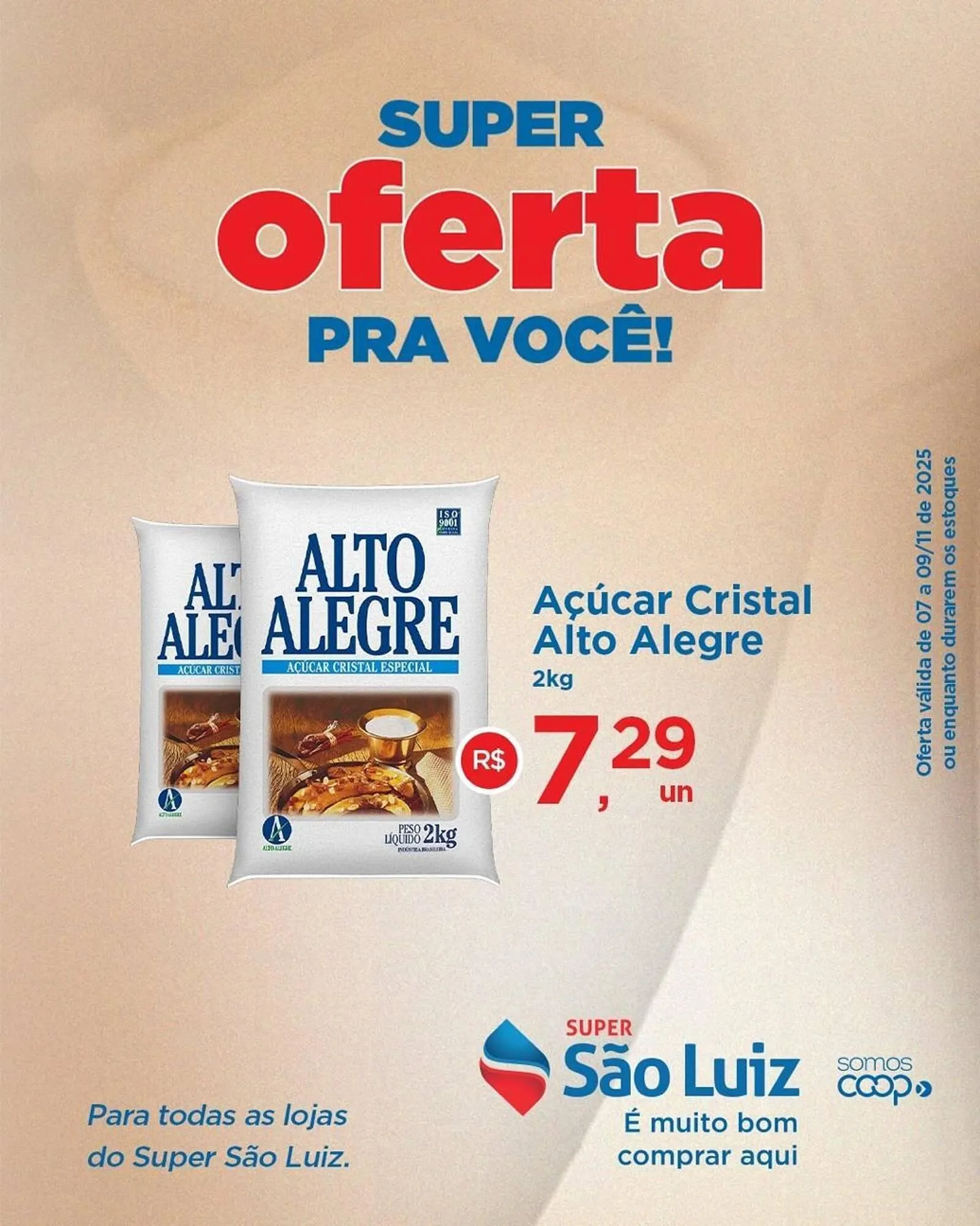 Encarte de Catálogo Super São Luiz 7 de novembro até 9 de novembro 2025 - Pagina 1
