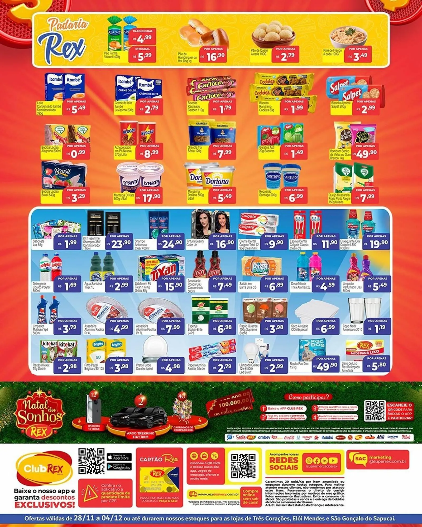 Encarte de Catálogo Supermercados Rex 29 de novembro até 1 de dezembro 2024 - Pagina 7