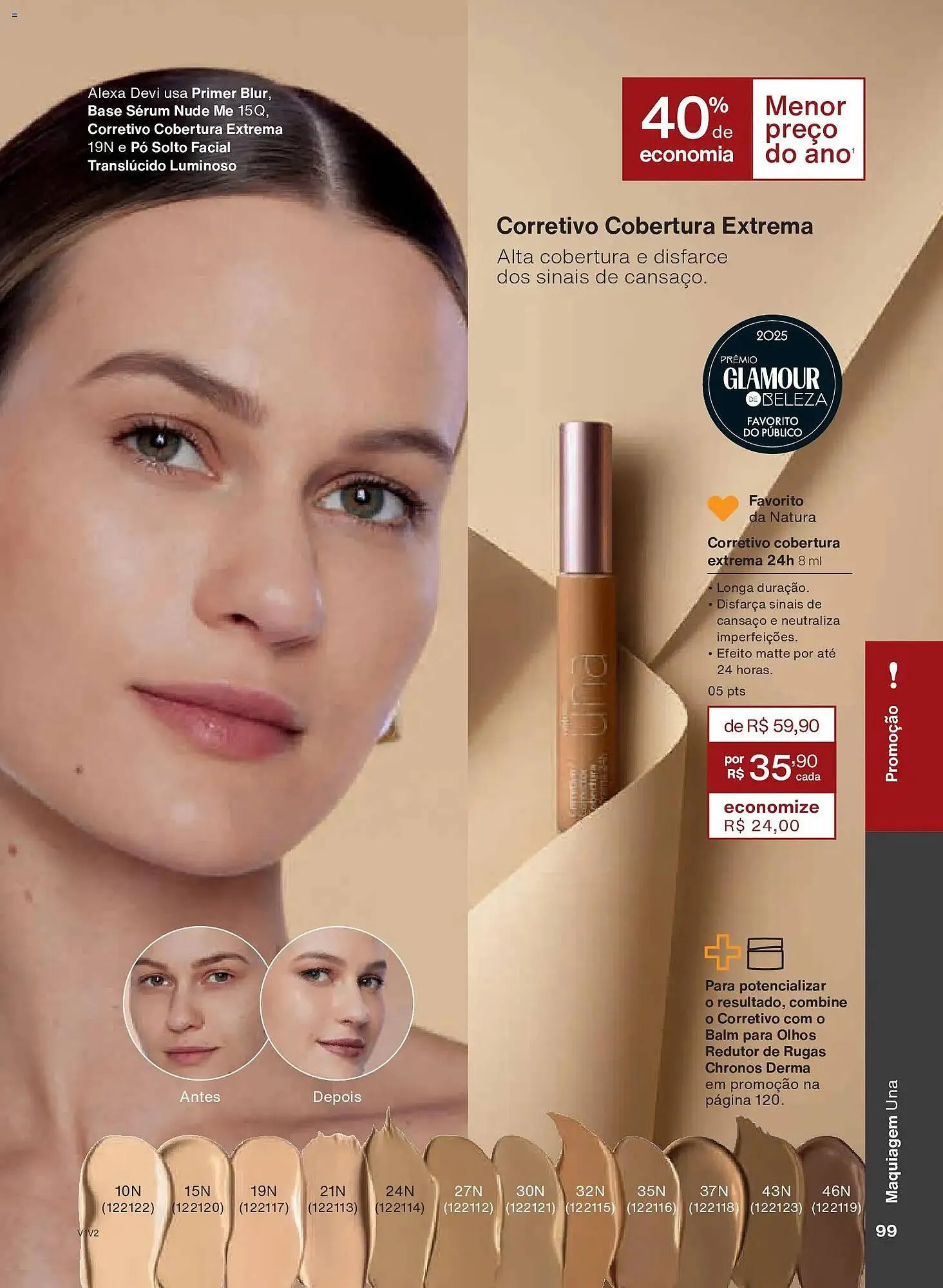 Encarte de Catálogo Natura 26 de novembro até 26 de dezembro 2025 - Pagina 99