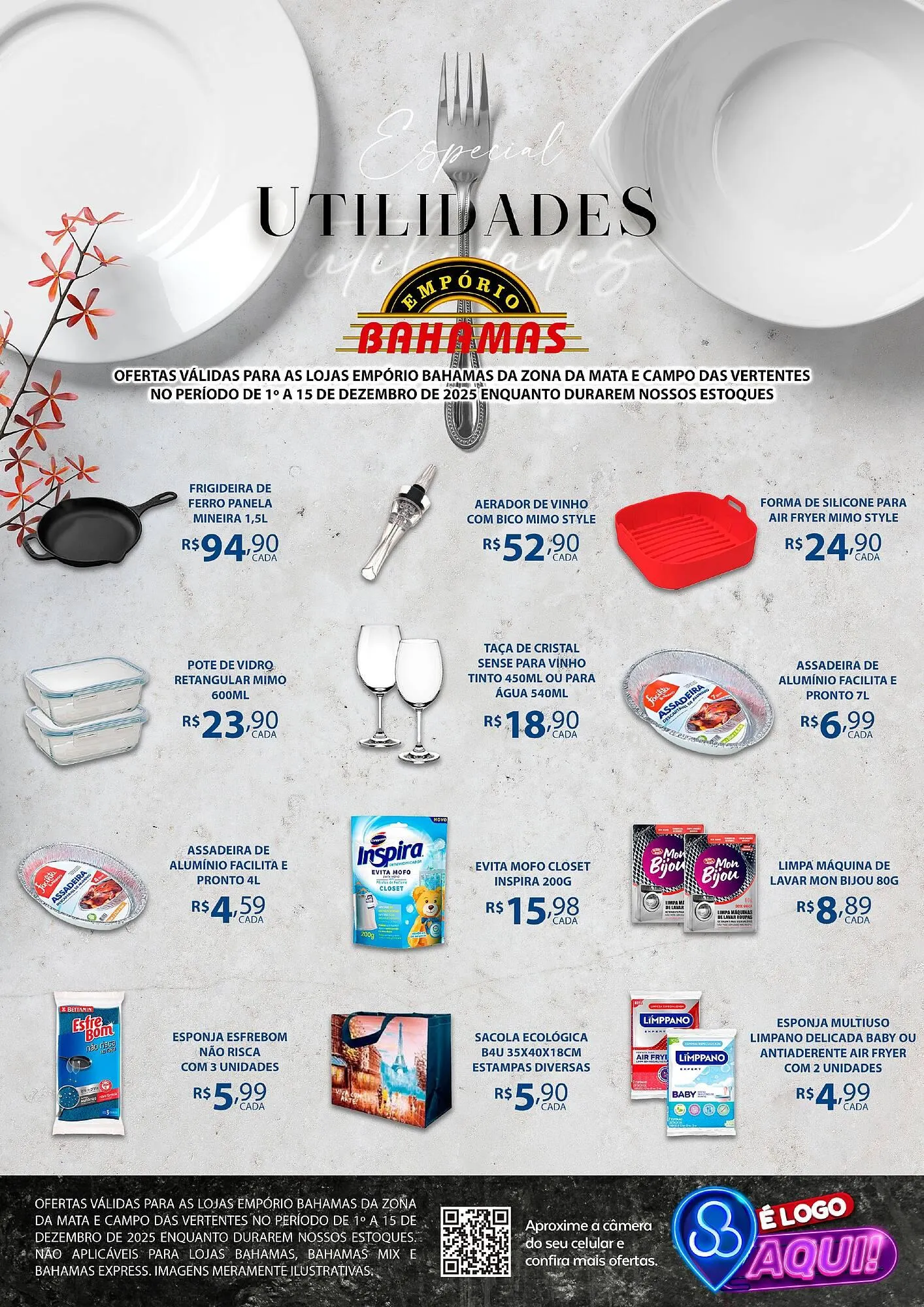 Encarte de Catálogo Empório Bahamas 1 de dezembro até 15 de dezembro 2025 - Pagina 1