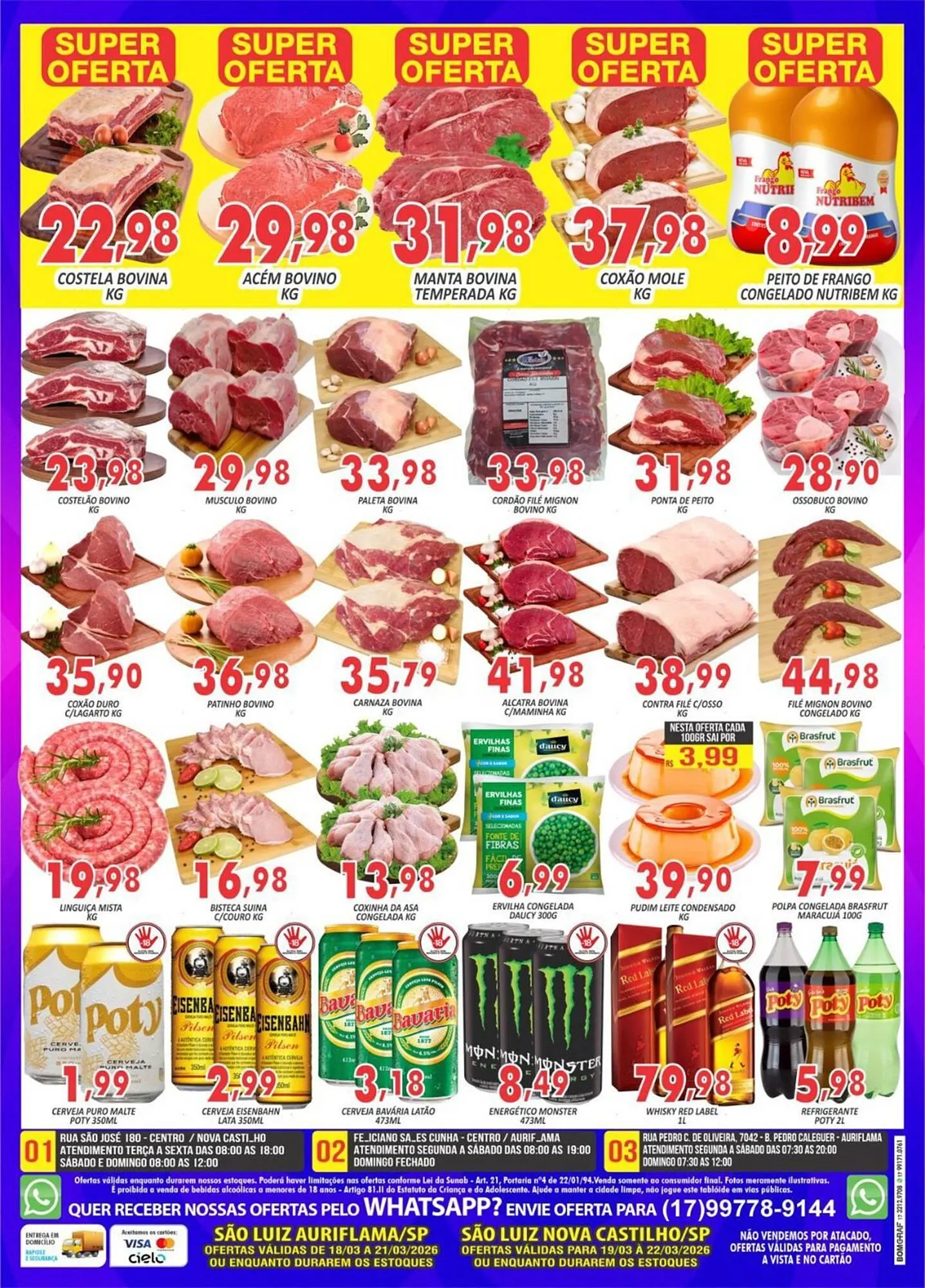 Encarte de Catálogo Super São Luiz 19 de março até 22 de março 2026 - Pagina 2