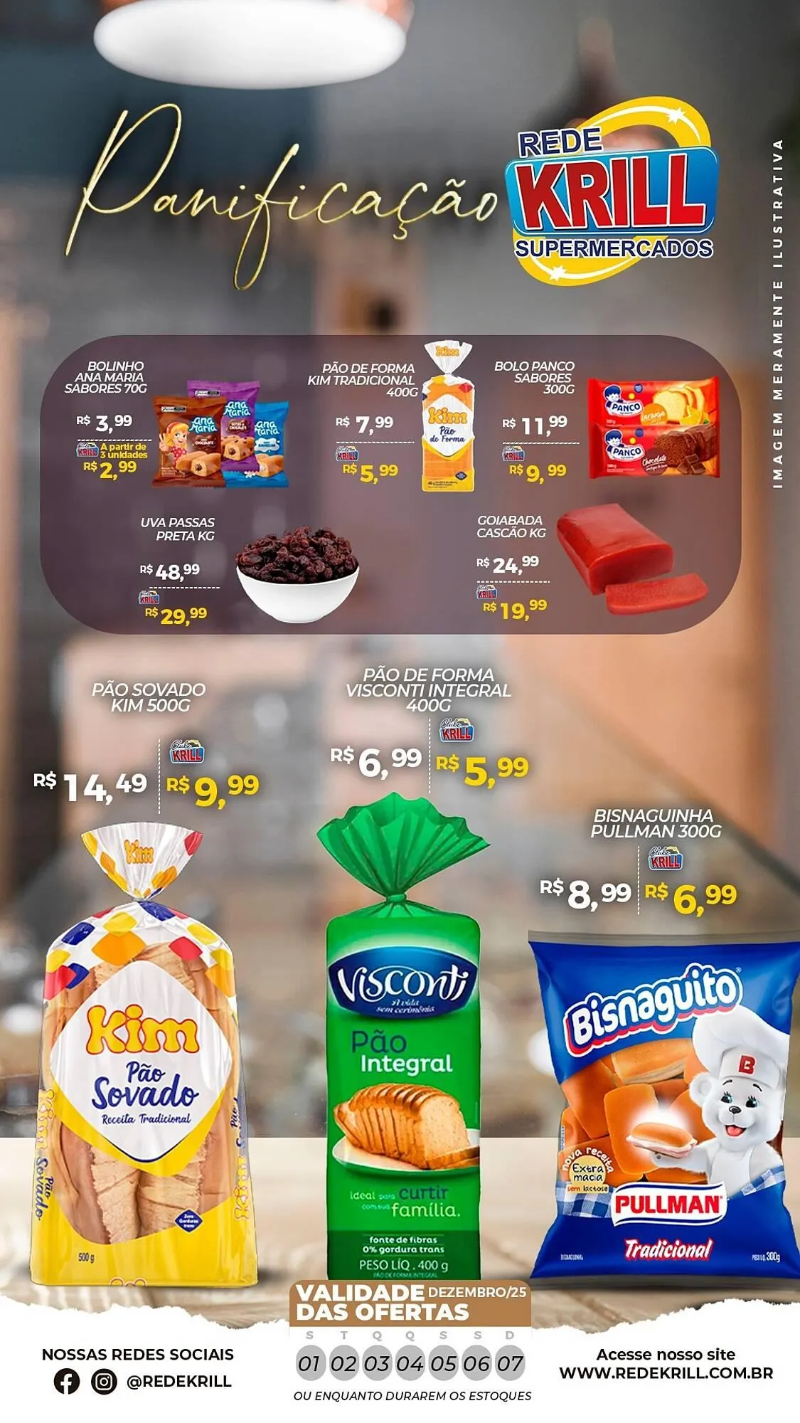 Encarte de Folheto Rede Krill 1 de dezembro até 7 de dezembro 2025 - Pagina 1