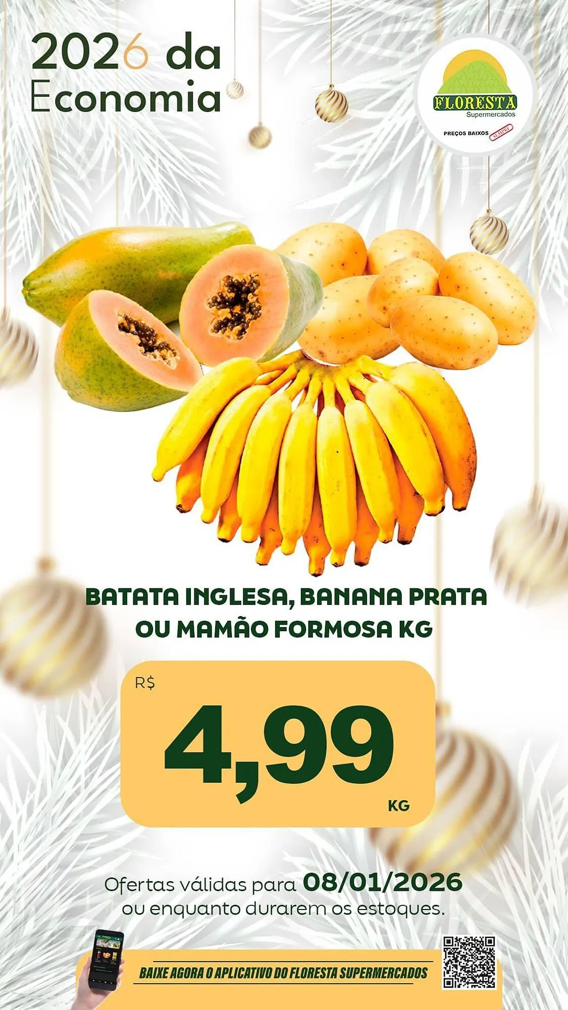 Encarte de Catálogo Floresta Supermercados 8 de janeiro até 8 de janeiro 2026 - Pagina 1