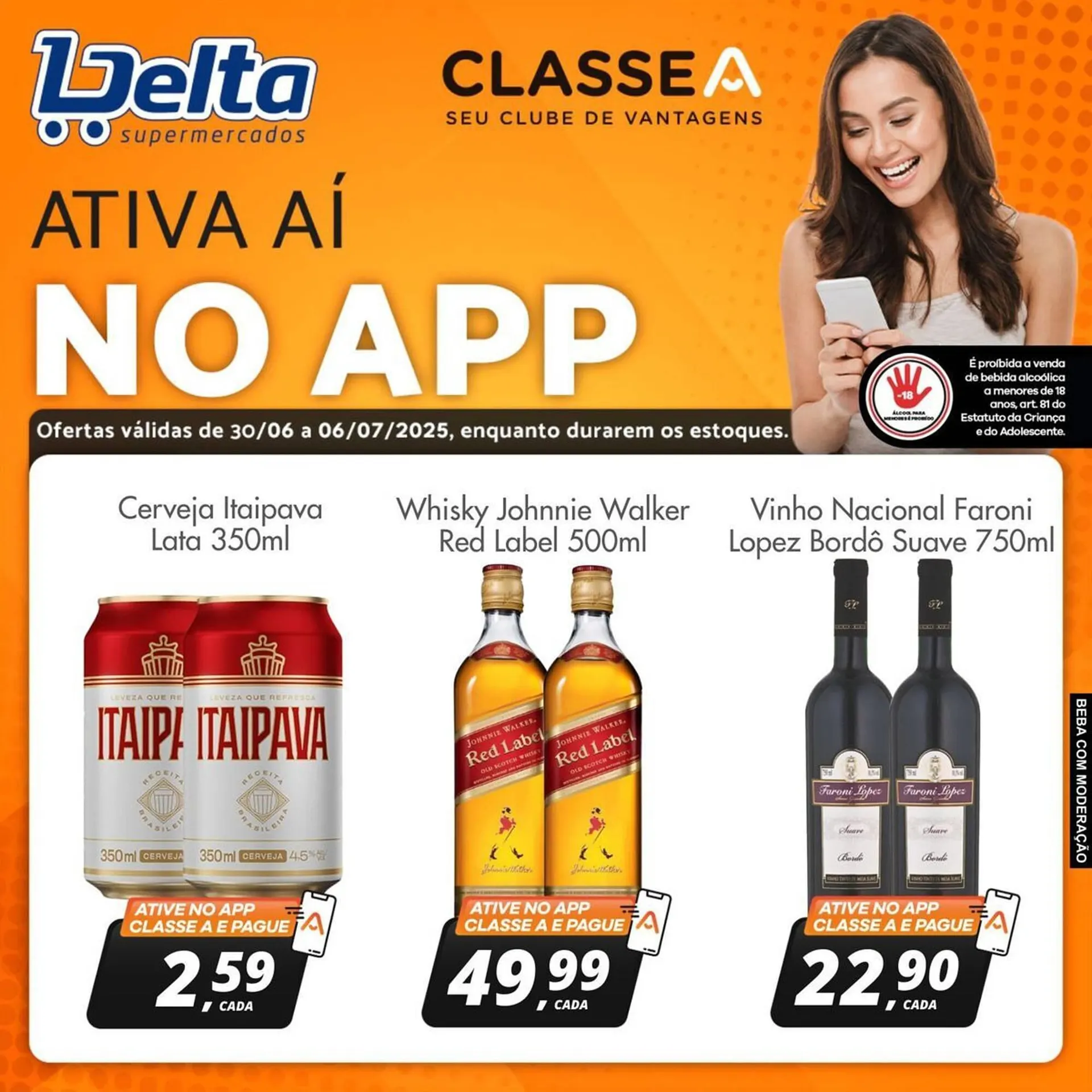 Encarte de Catálogo Delta Supermercados 30 de junho até 6 de julho 2025 - Pagina 1