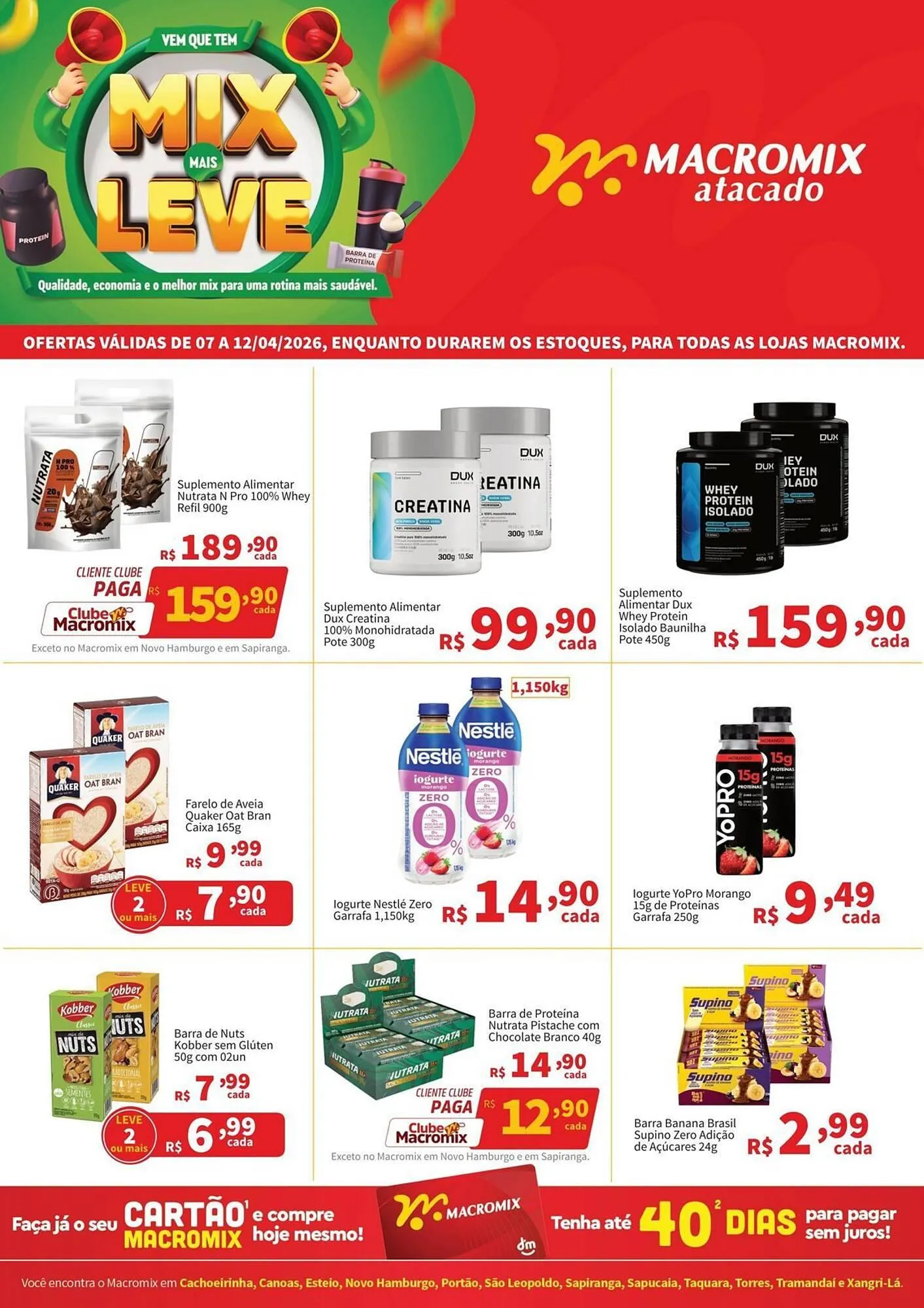 Encarte de Catálogo Macromix Atacado 7 de abril até 12 de abril 2026 - Pagina 1