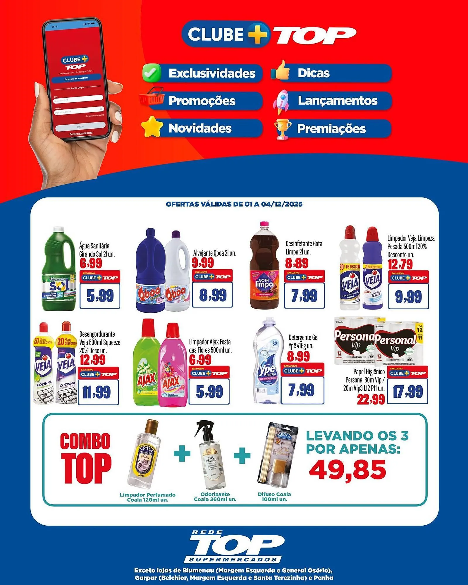 Encarte de Encarte Rede Top 1 de dezembro até 4 de dezembro 2025 - Pagina 4