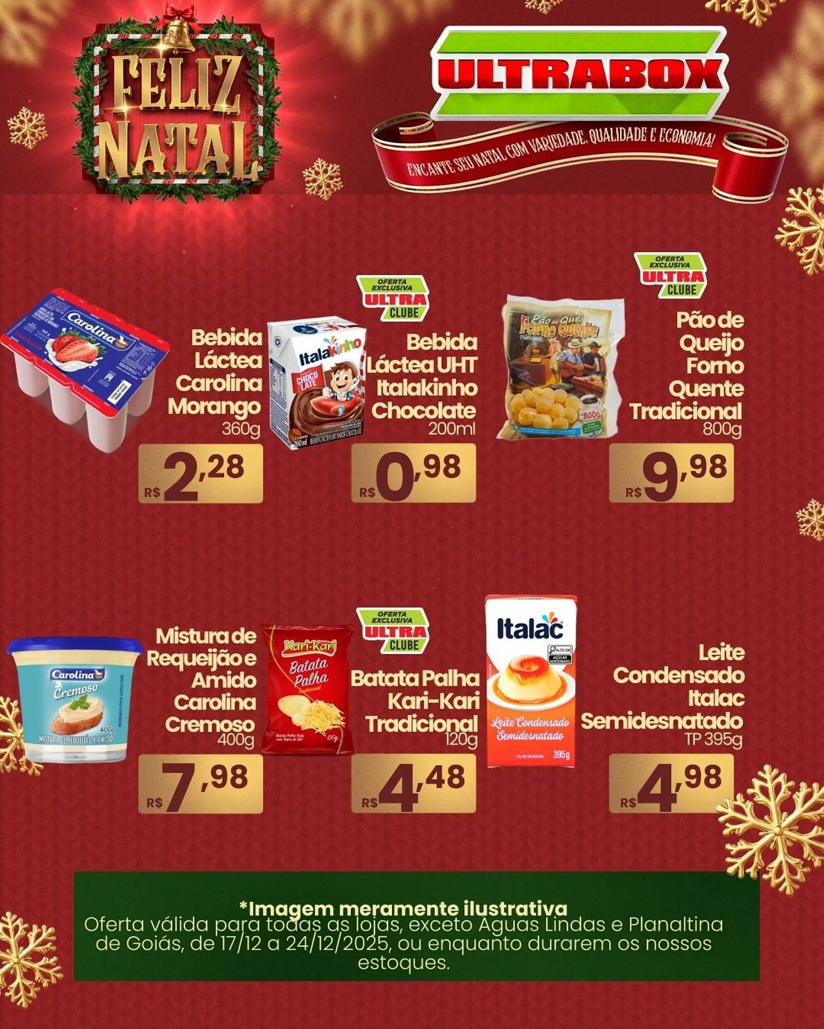 Encarte de Panfleto Ultrabox 17 de dezembro até 24 de dezembro 2025 - Pagina 1