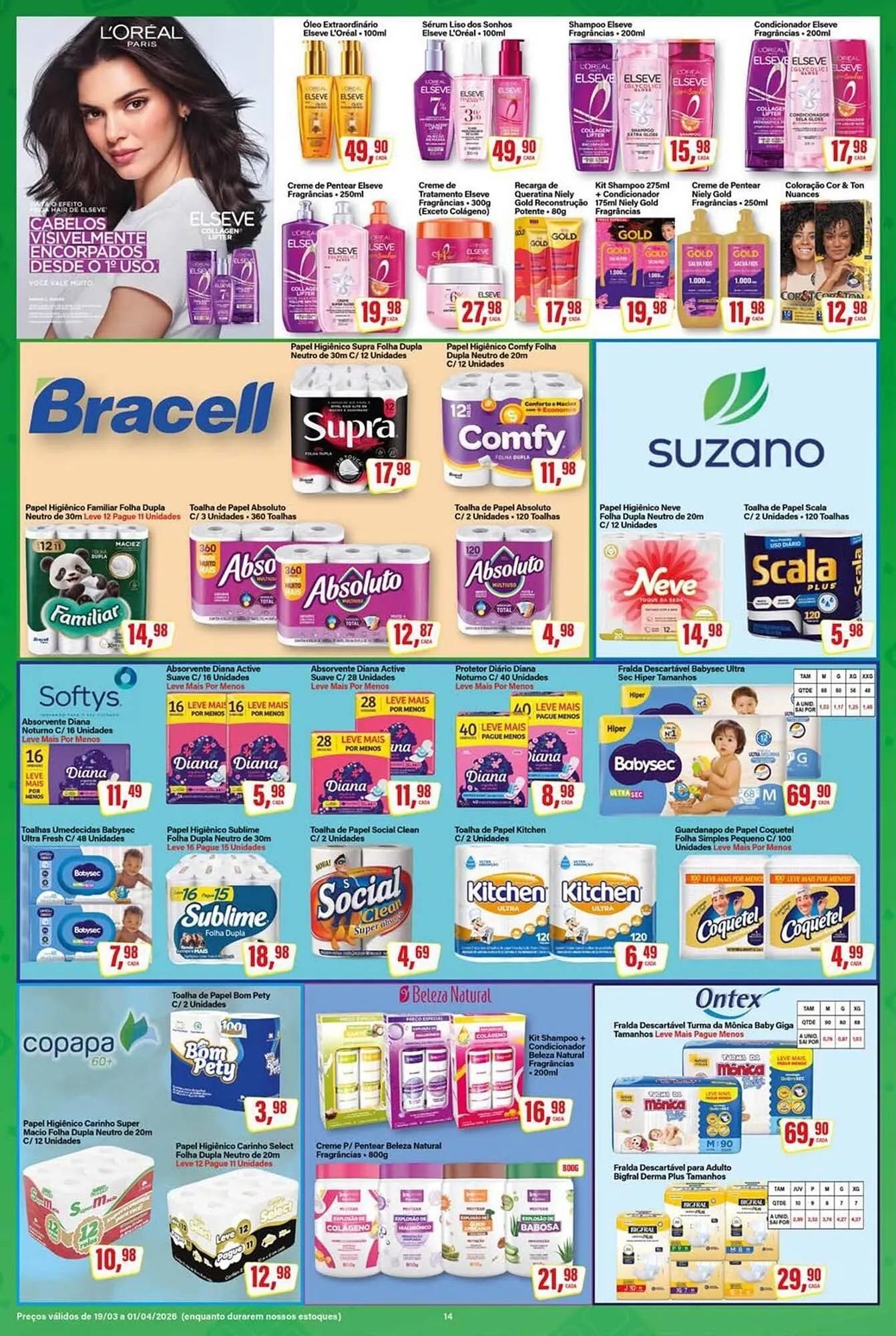 Encarte de Encarte Rede Supermarket 31 de março até 1 de abril 2026 - Pagina 14