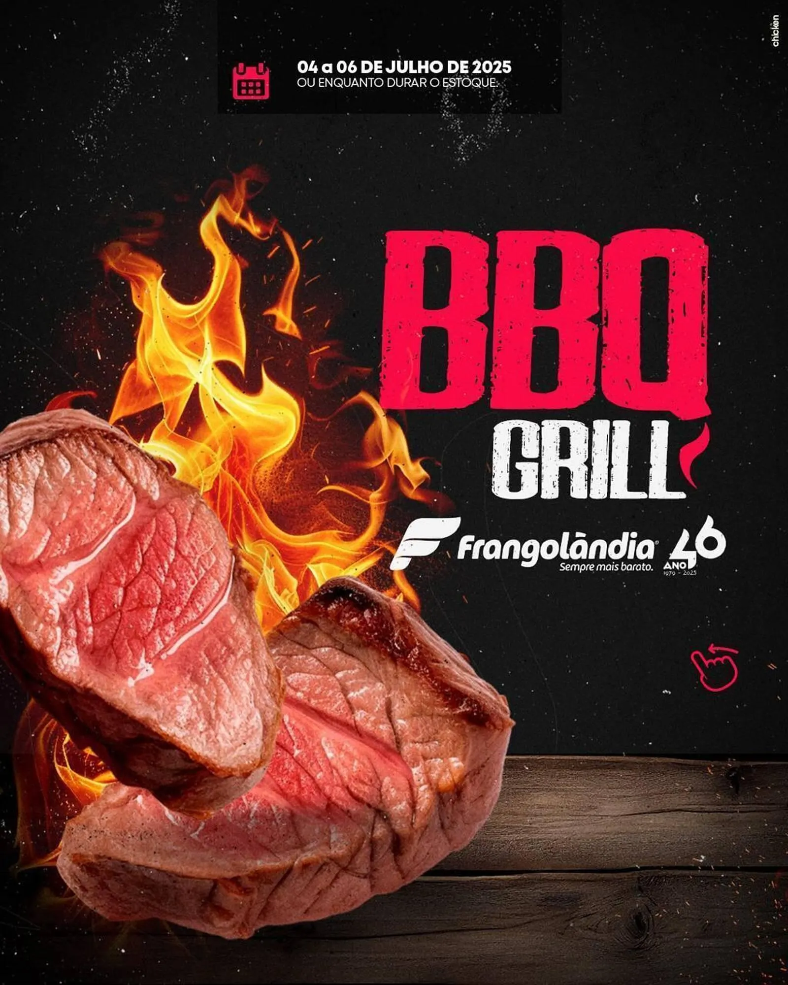 Encarte de Ofertas Frangolândia 4 de julho até 6 de julho 2025 - Pagina 1