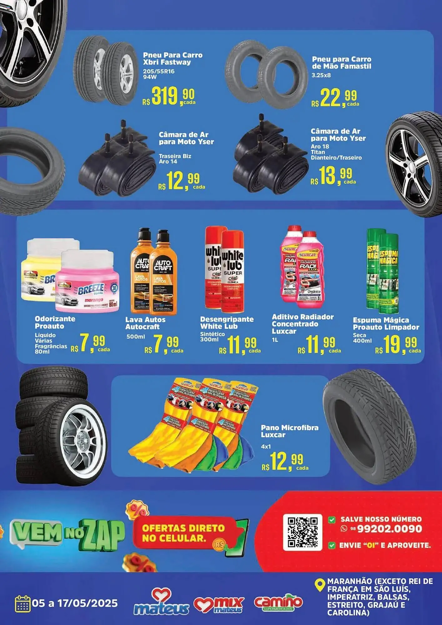 Encarte de Catálogo Supermercados Mateus 5 de maio até 17 de maio 2025 - Pagina 2