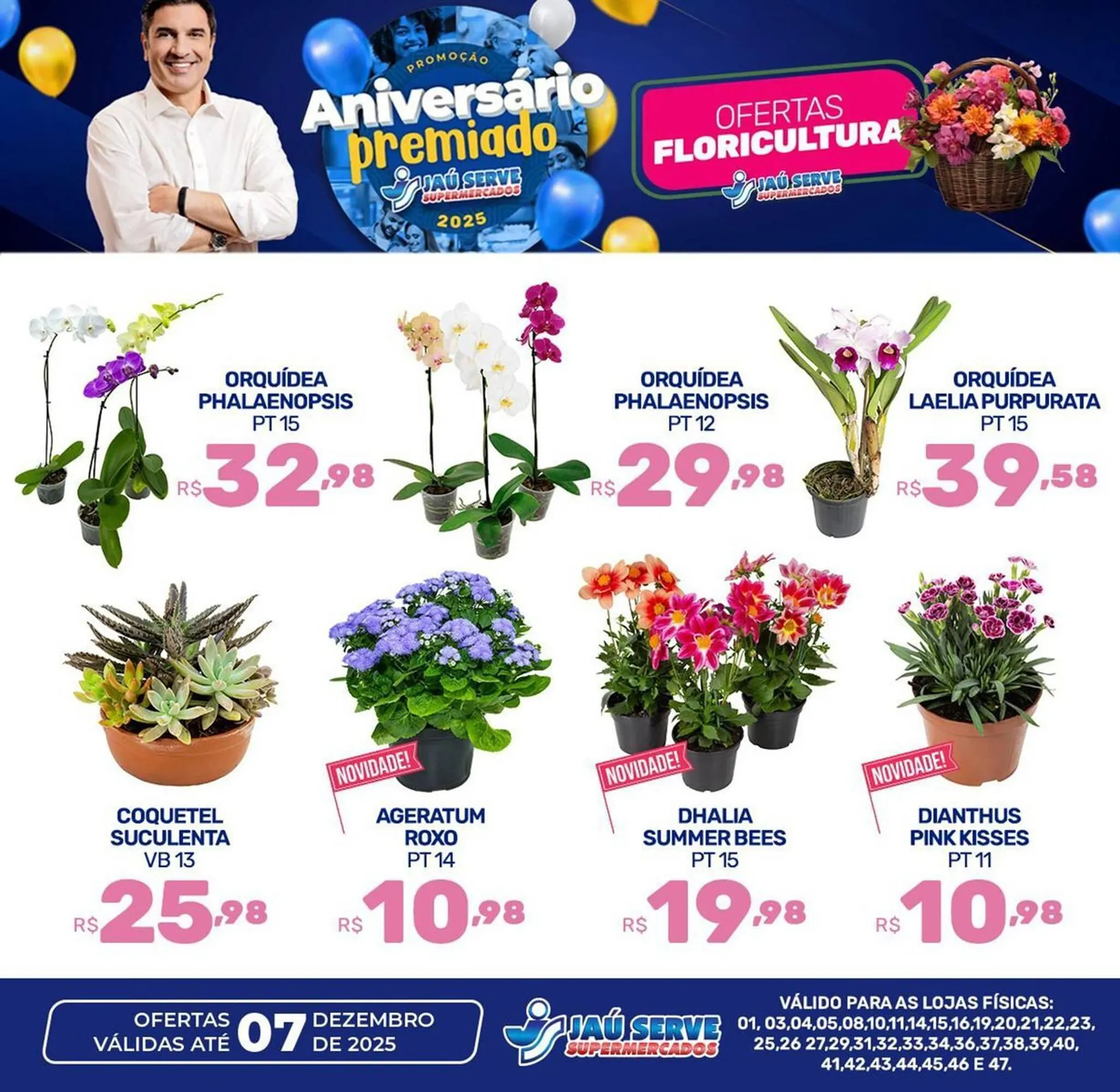 Encarte de Catálogo Supermercados Jau Serve 4 de dezembro até 7 de dezembro 2025 - Pagina 1