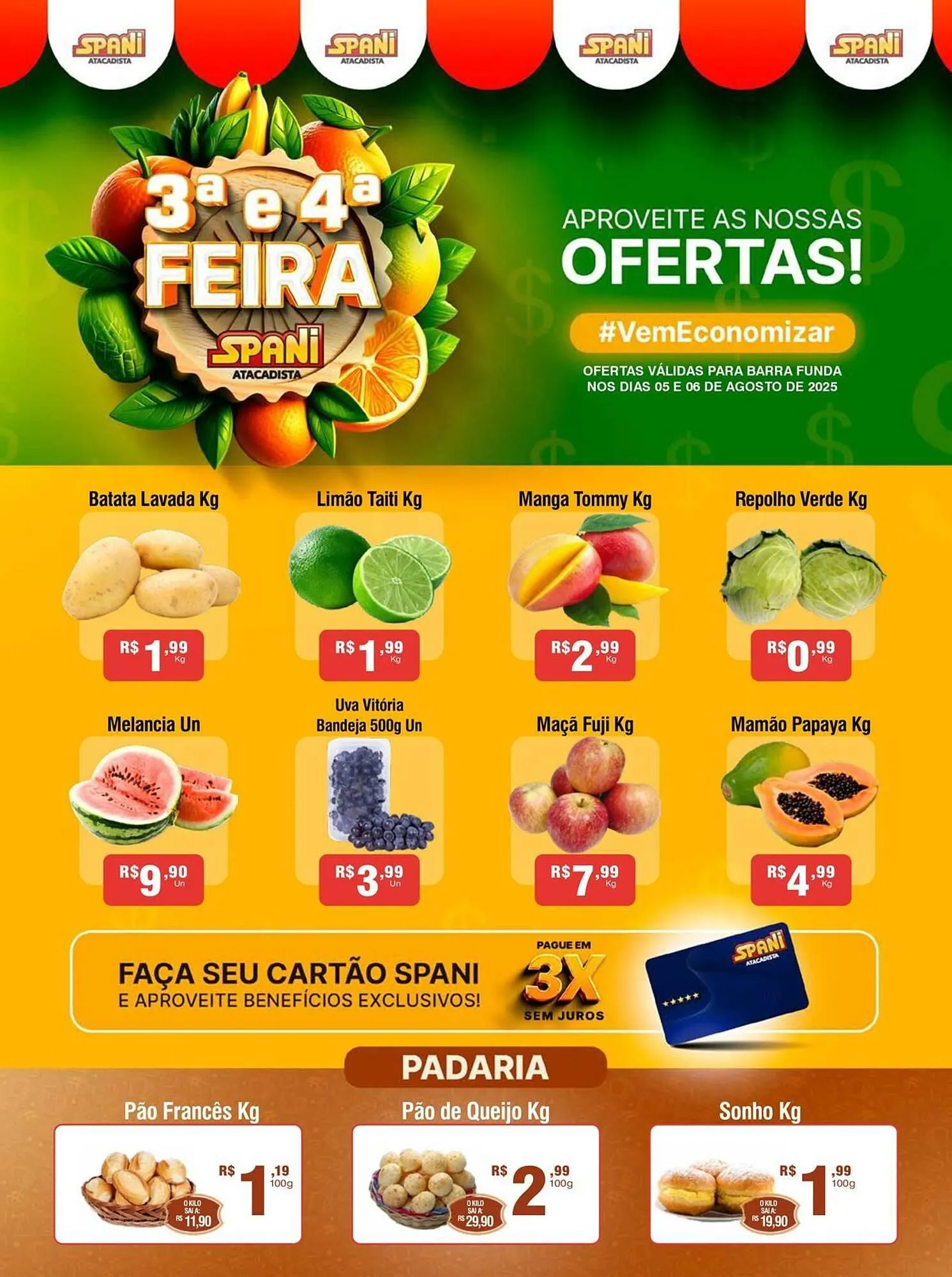 Encarte de Catálogo Spani Atacadista 6 de agosto até 6 de agosto 2025 - Pagina 1