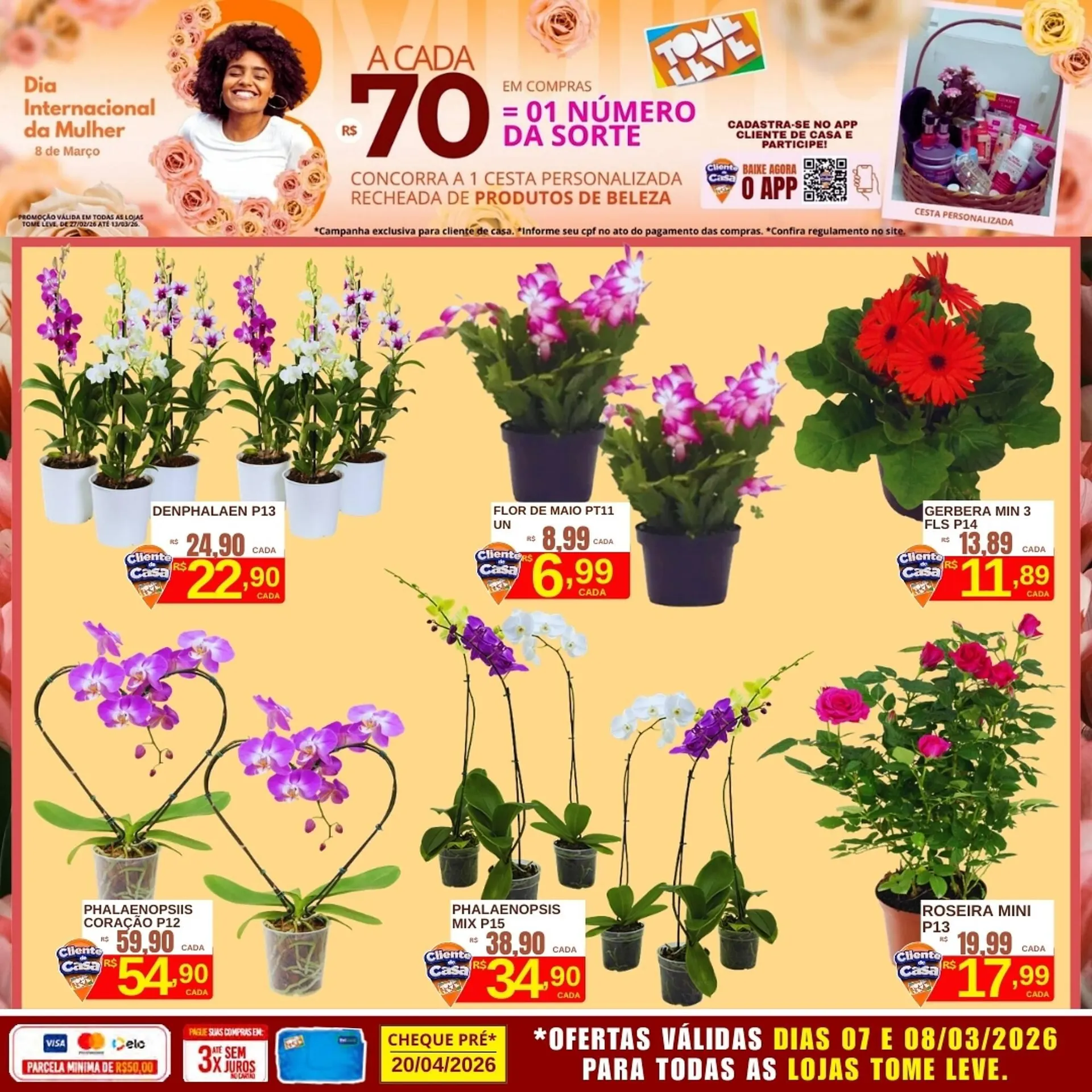 Encarte de Catálogo Tome Leve 7 de março até 8 de março 2026 - Pagina 1