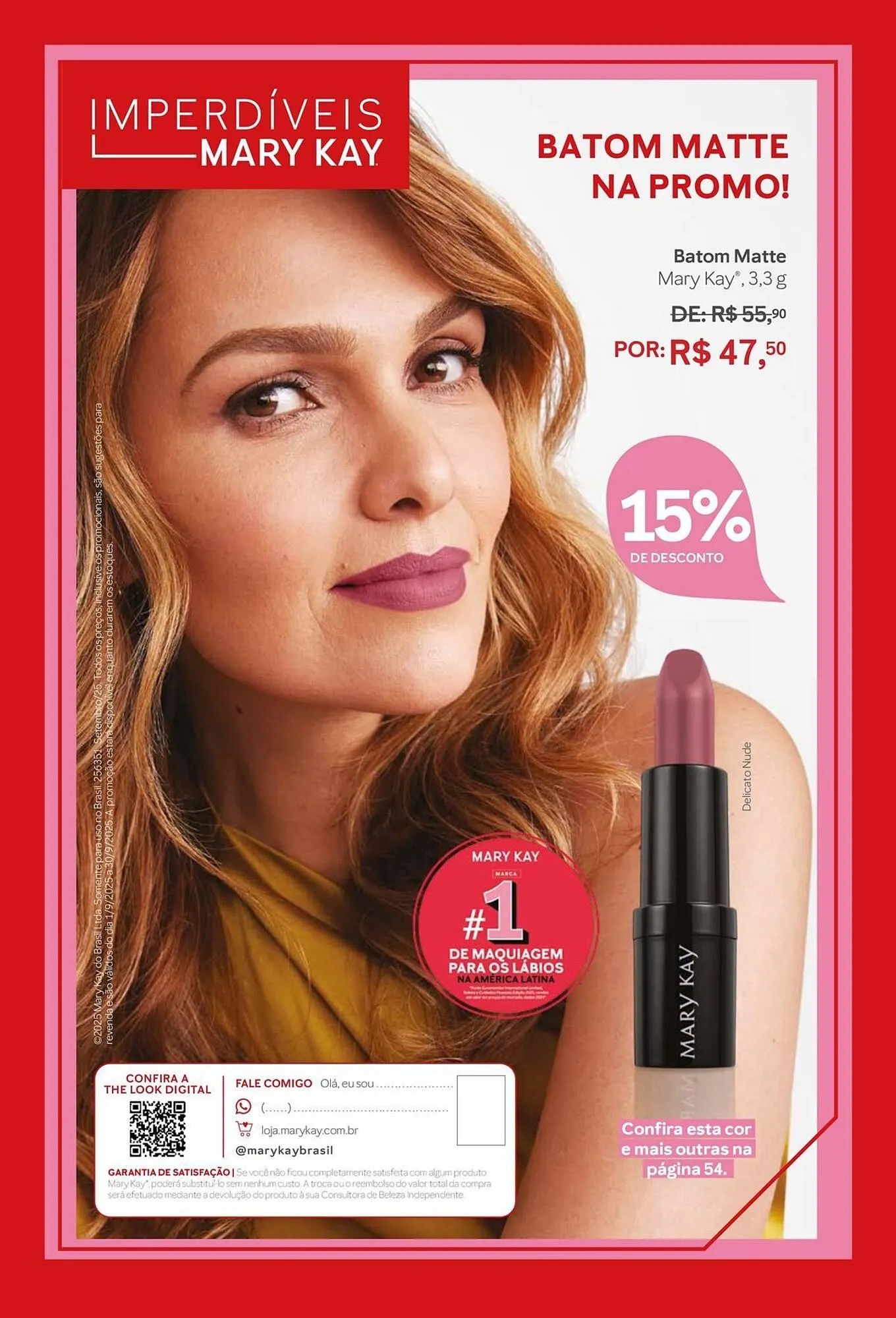 Encarte de Revista Mary Kay 5 de setembro até 30 de setembro 2025 - Pagina 72