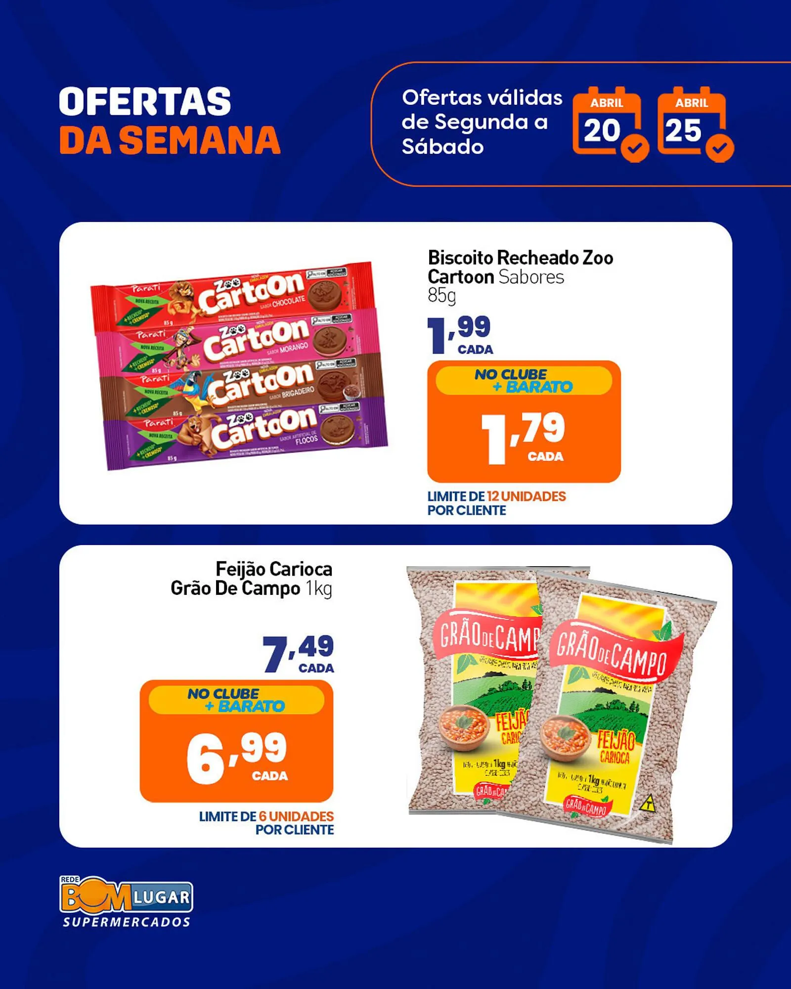 Encarte de Folheto Rede Bom Lugar 21 de abril até 25 de abril 2026 - Pagina 2