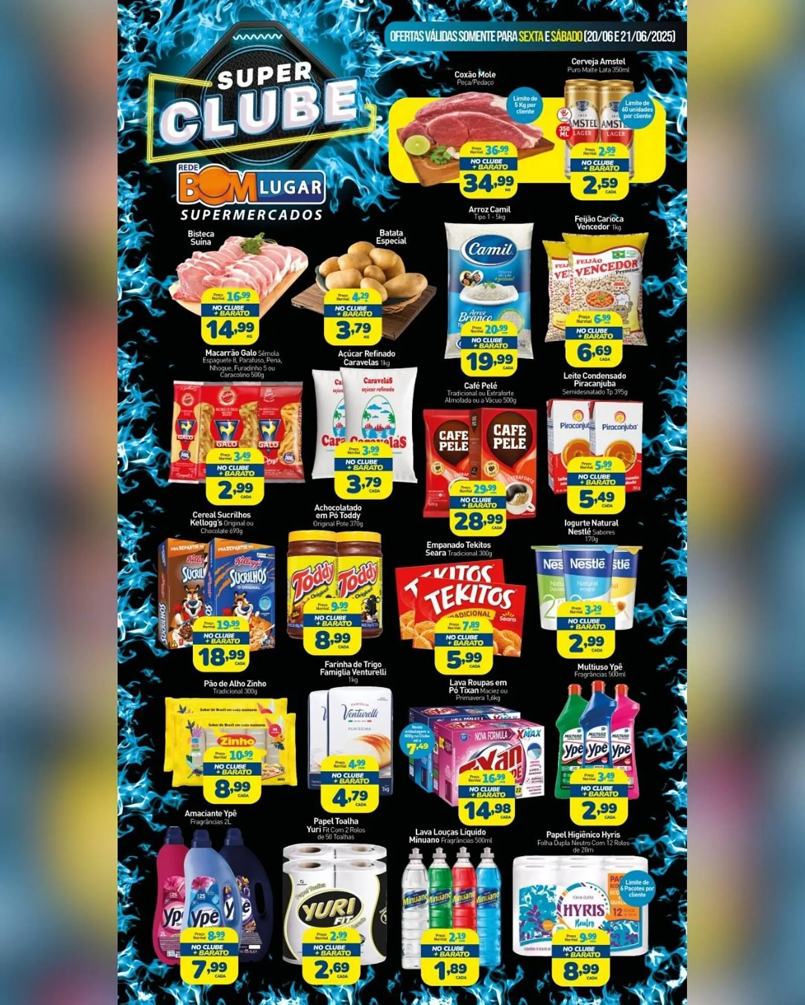 Encarte de Catálogo Rede Bom Lugar 16 de junho até 21 de junho 2025 - Pagina 1