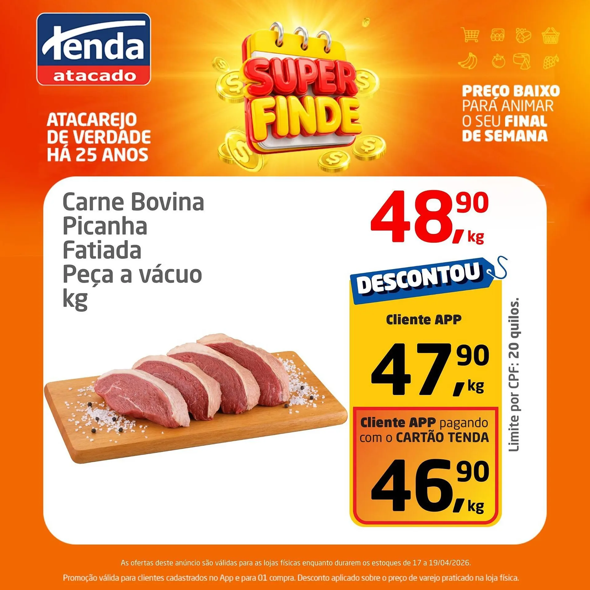 Encarte de Folheto Tenda Atacado 17 de abril até 19 de abril 2026 - Pagina 3