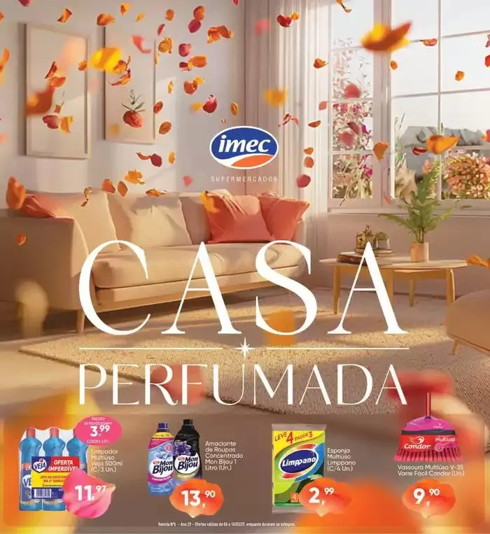 Encarte de Revista Casa Perfumada 7 de março até 16 de março 2025 - Pagina 1