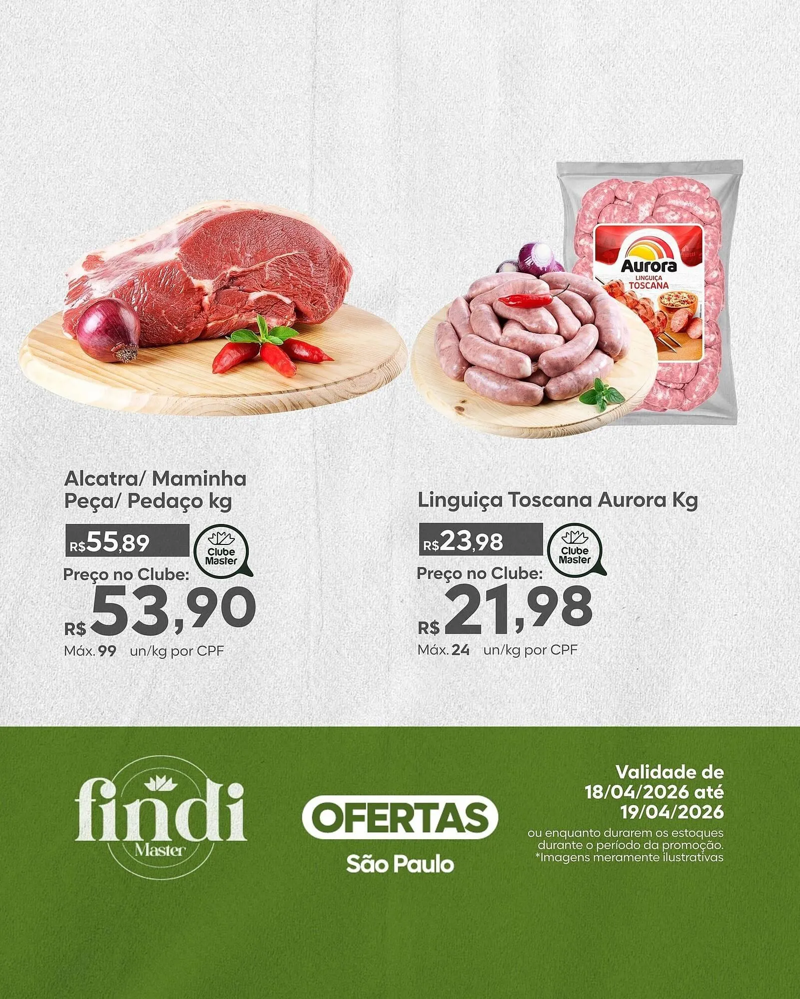 Encarte de Folheto Master Supermercados 18 de abril até 19 de abril 2026 - Pagina 2