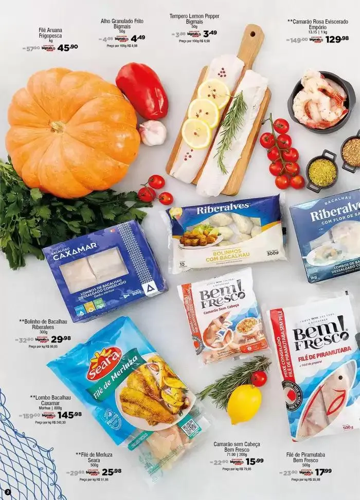 Encarte de Encarte Big Mais Supermercados 13 de março até 1 de abril 2025 - Pagina 2