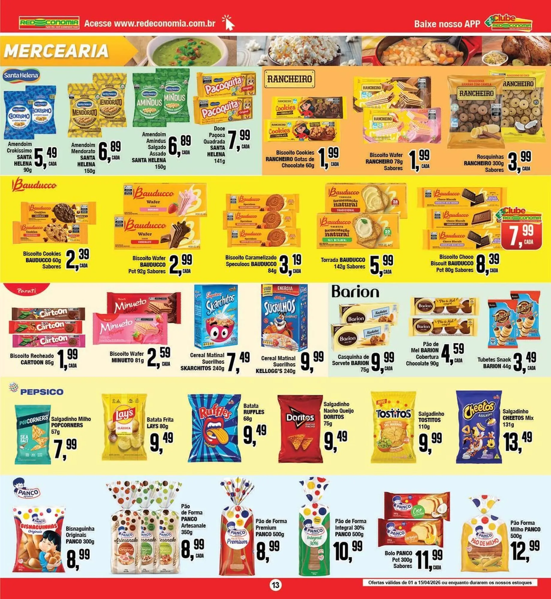 Encarte de Encarte Rede Economia 1 de abril até 15 de abril 2026 - Pagina 13