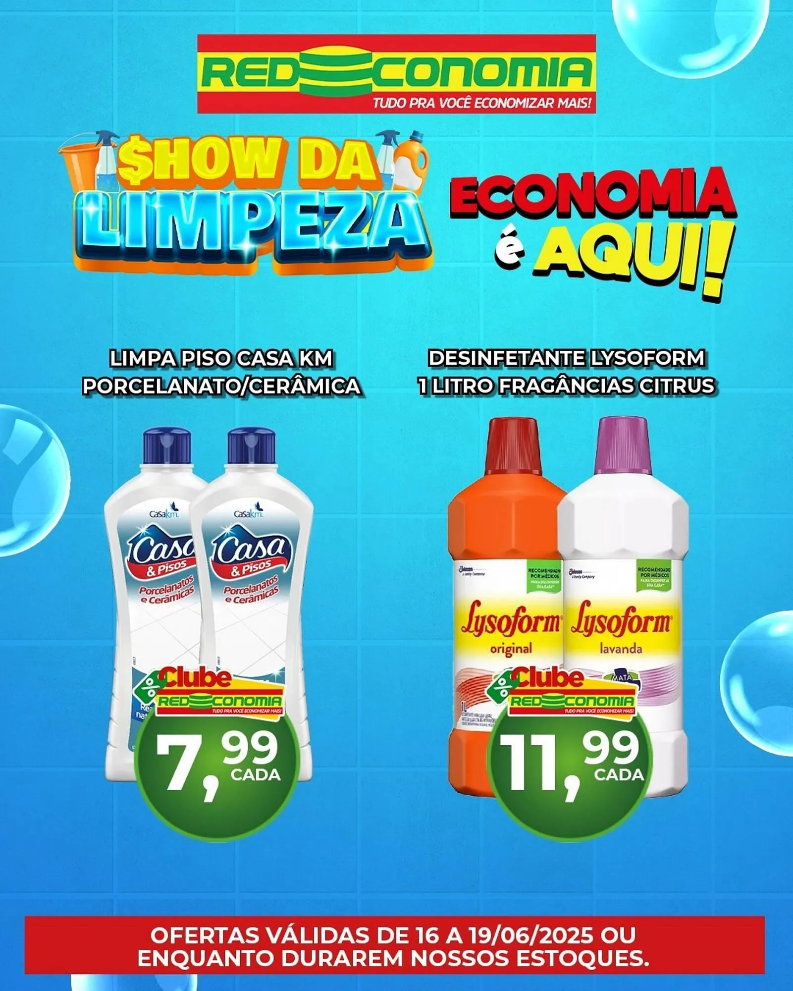 Encarte de Catálogo Rede Economia 16 de junho até 19 de junho 2025 - Pagina 1