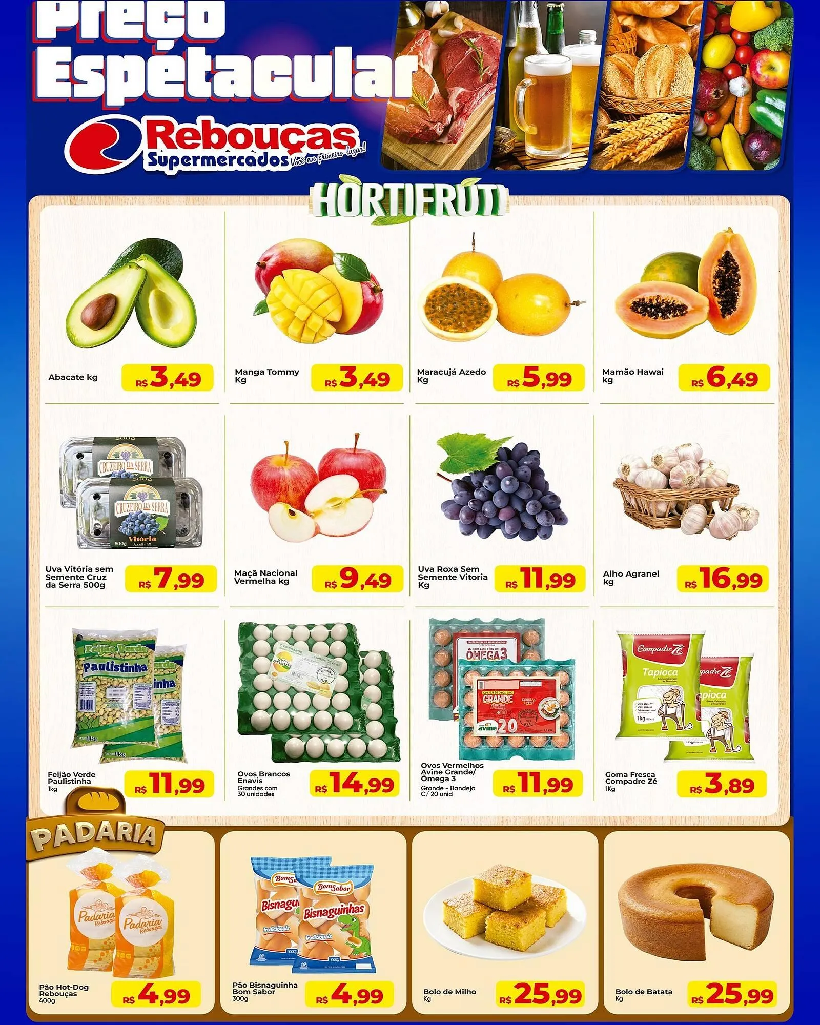 Encarte de Catálogo Rebouças Supermercados 7 de maio até 10 de maio 2026 - Pagina 2