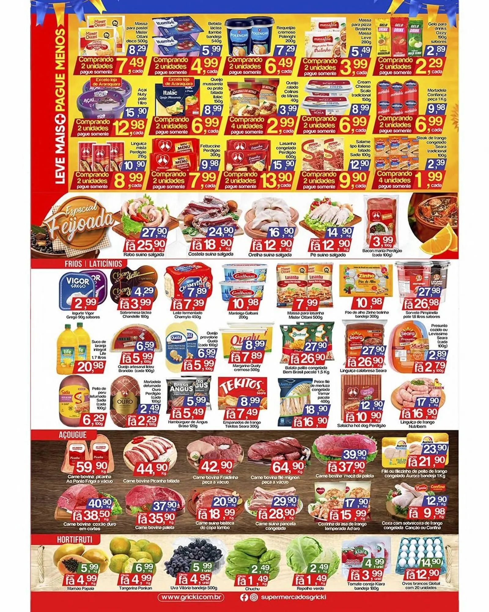 Encarte de Catálogo Supermercados Gricki 29 de maio até 1 de junho 2025 - Pagina 4
