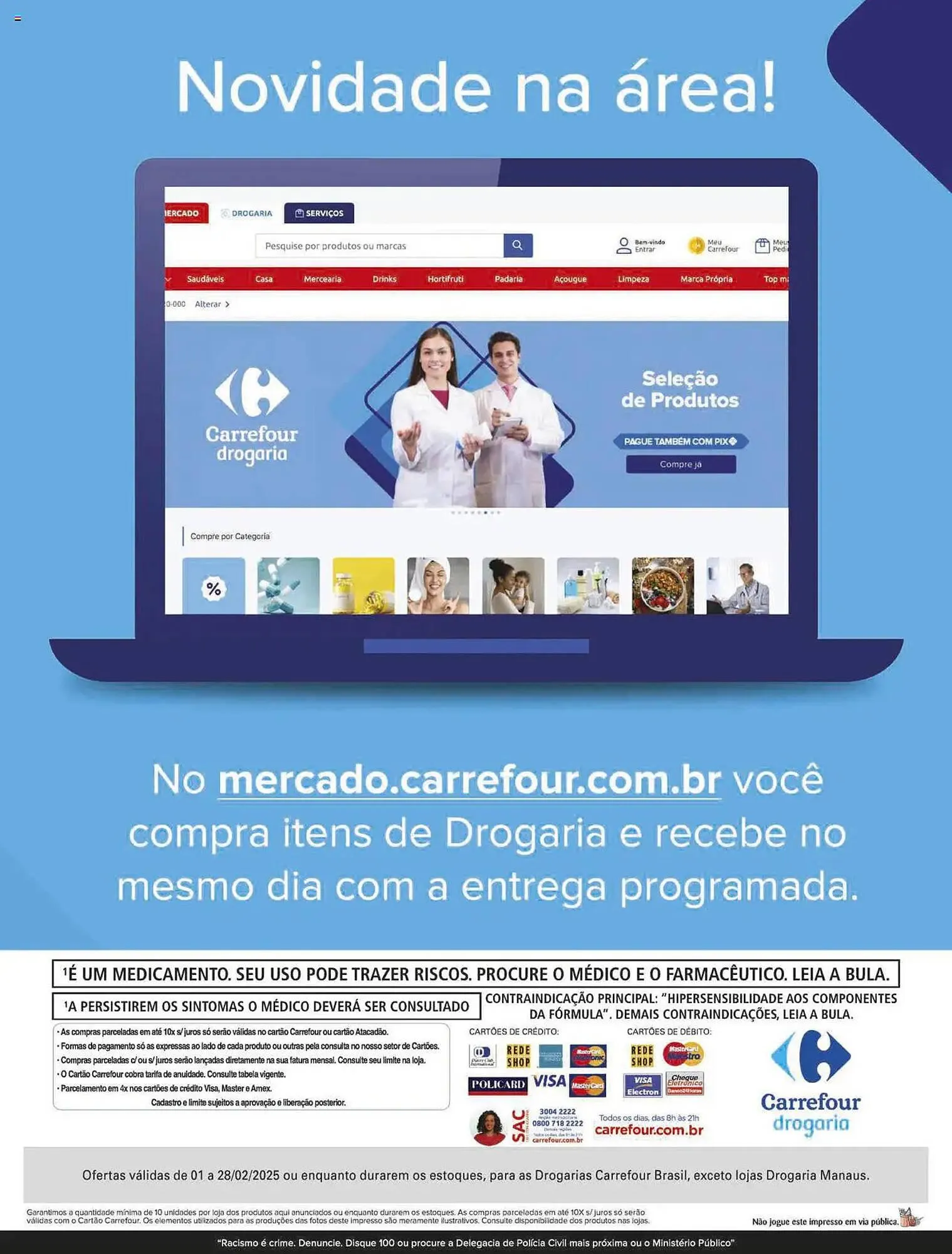 Encarte de Catálogo Carrefour 1 de fevereiro até 28 de fevereiro 2025 - Pagina 14