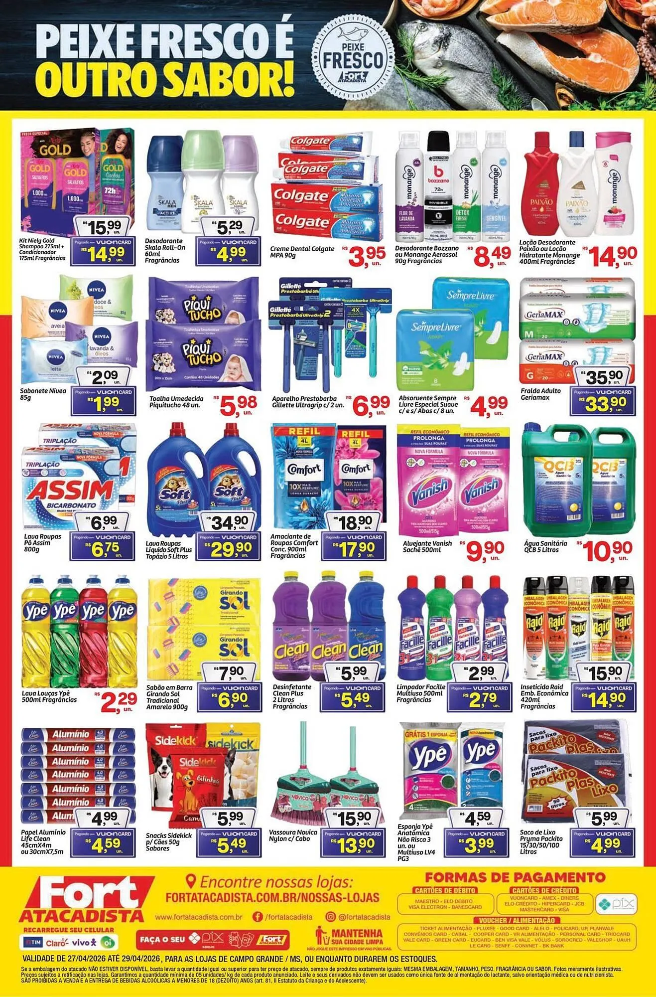 Encarte de Tabloide Fort Atacadista 27 de abril até 29 de abril 2026 - Pagina 4