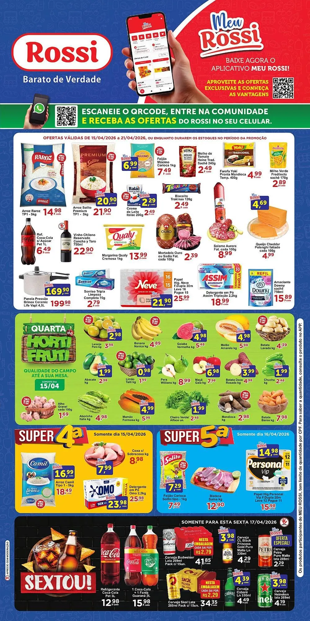 Folheto Rossi Supermercado - 1