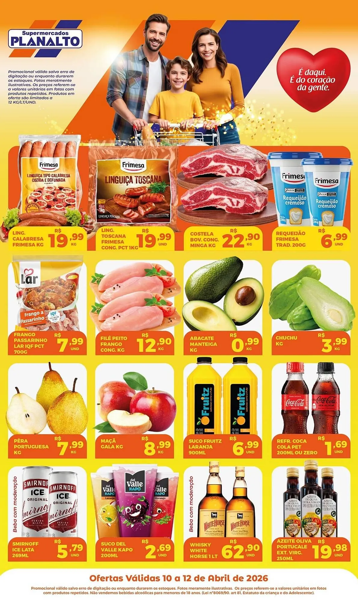 Encarte de Catálogo Supermercados Planalto 10 de abril até 12 de abril 2026 - Pagina 2