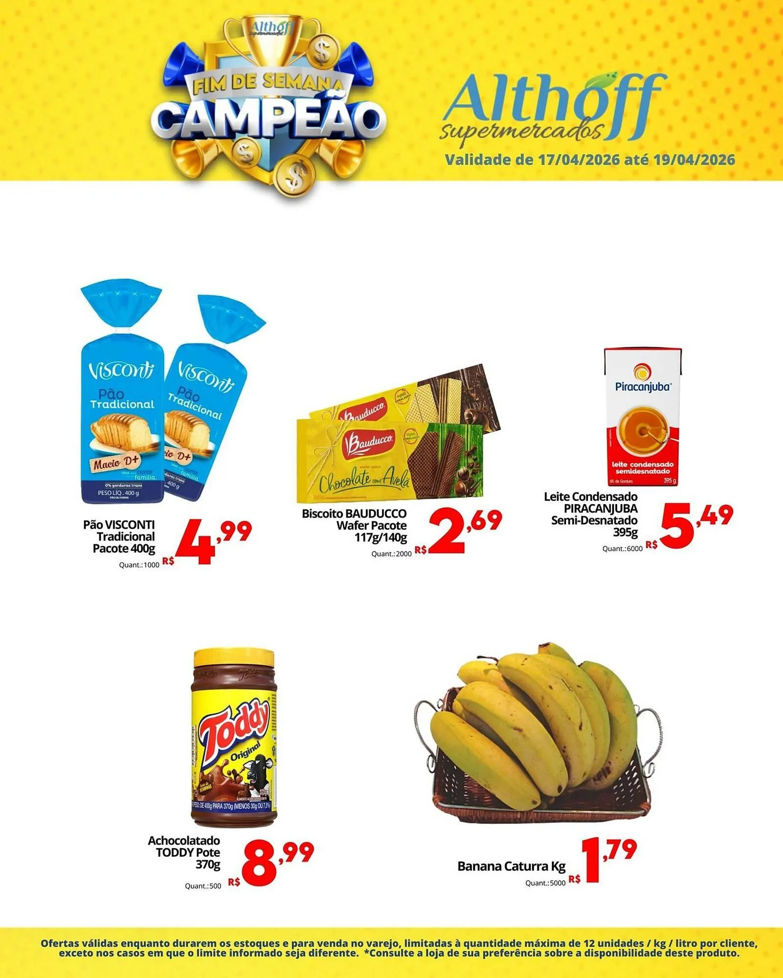 Encarte de Encarte Althoff Supermercados 17 de abril até 19 de abril 2026 - Pagina 3