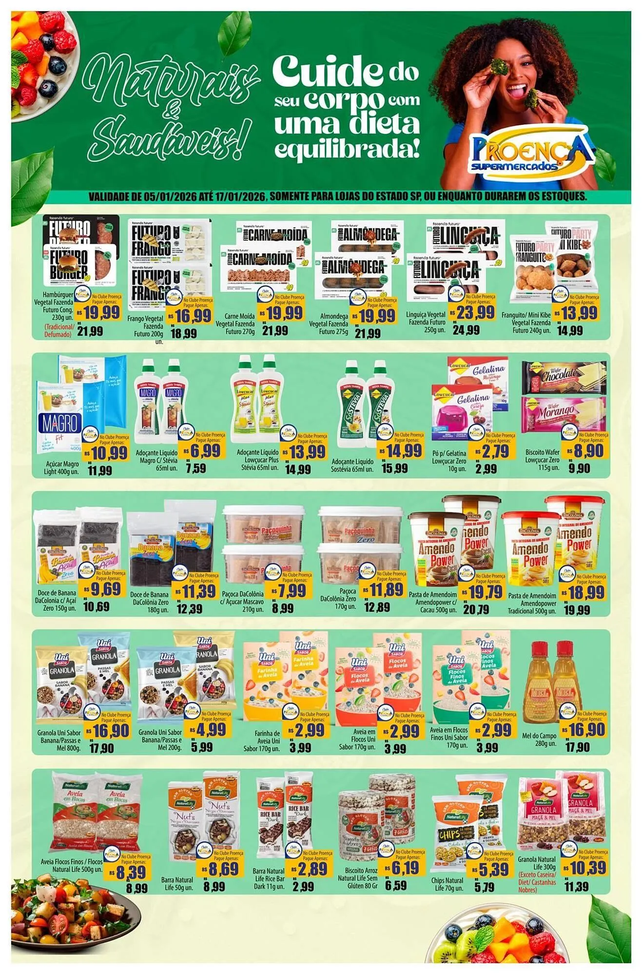 Encarte de Catálogo Proença Supermercados 5 de janeiro até 17 de janeiro 2026 - Pagina 1